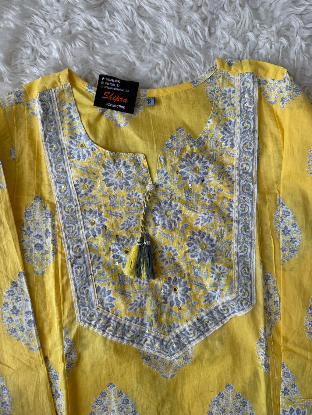 Premium Cotton Kurti Pant Dupatta Set