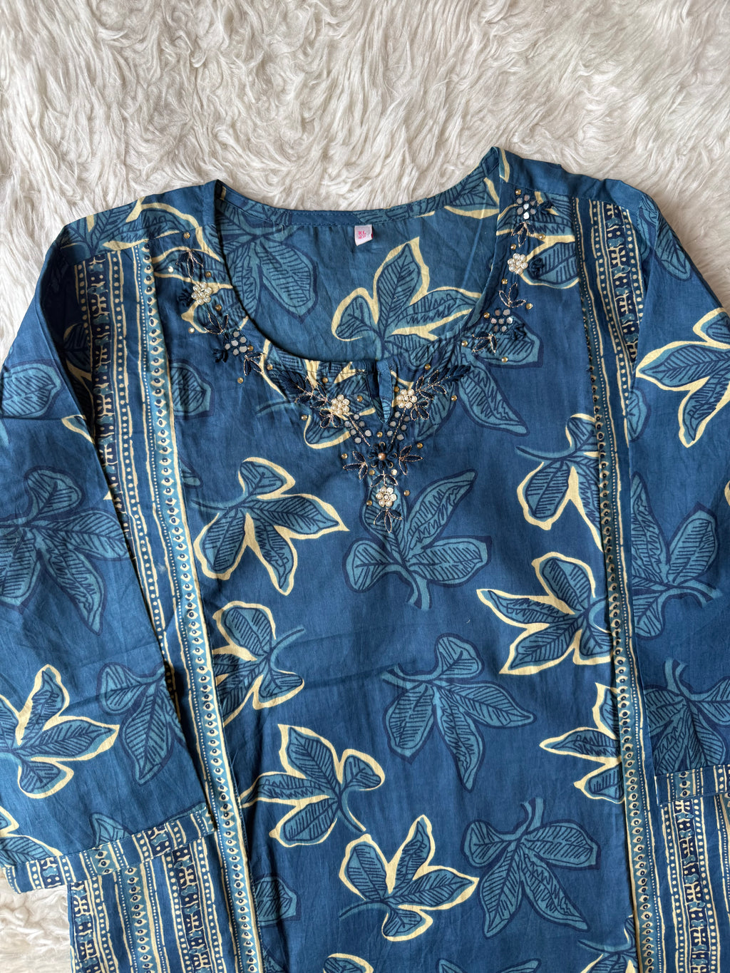 Premium Cotton Kurti Pant Dupatta Set