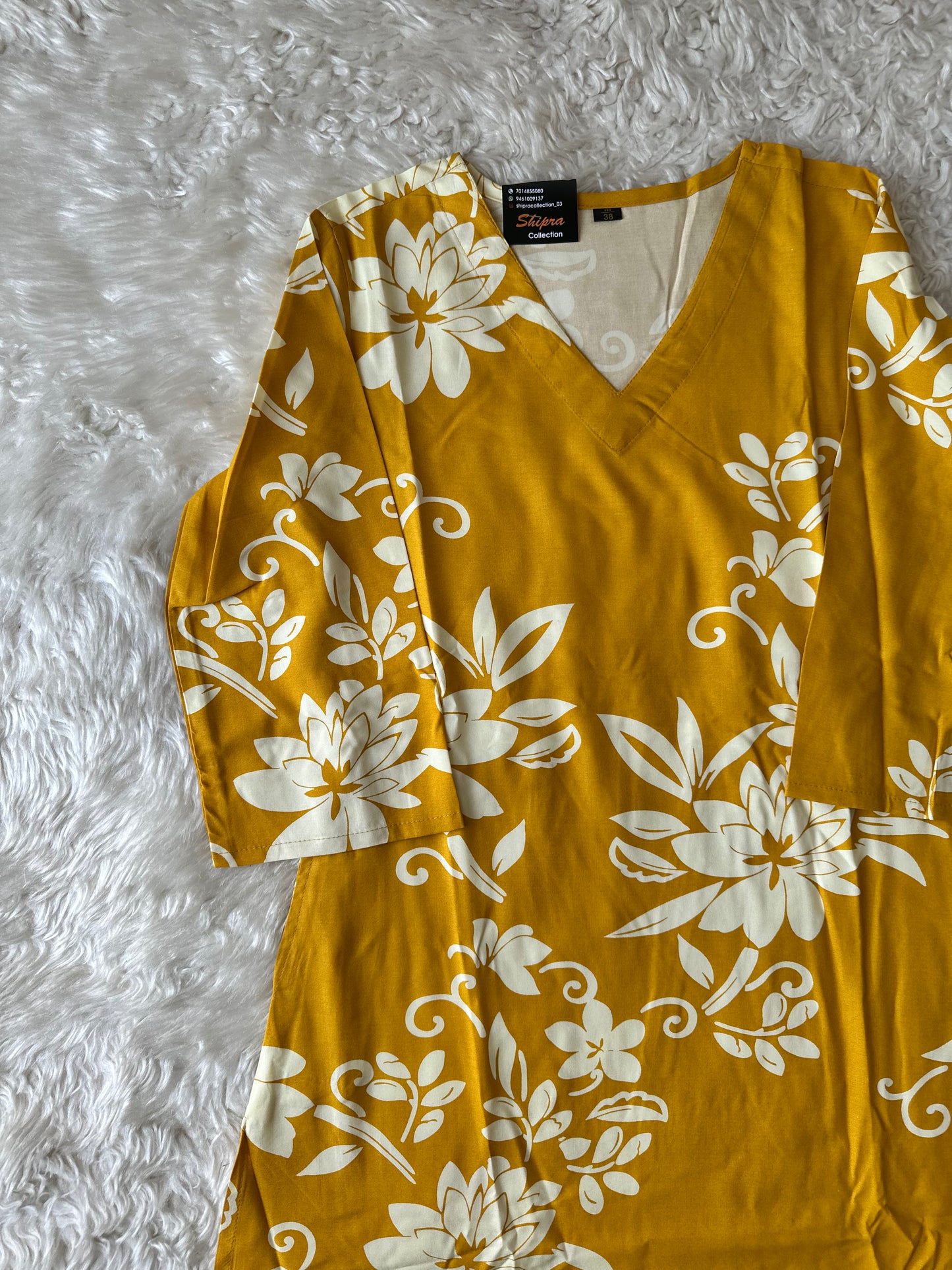 Makhan Fabric feel💕 Kurti Plazo Set