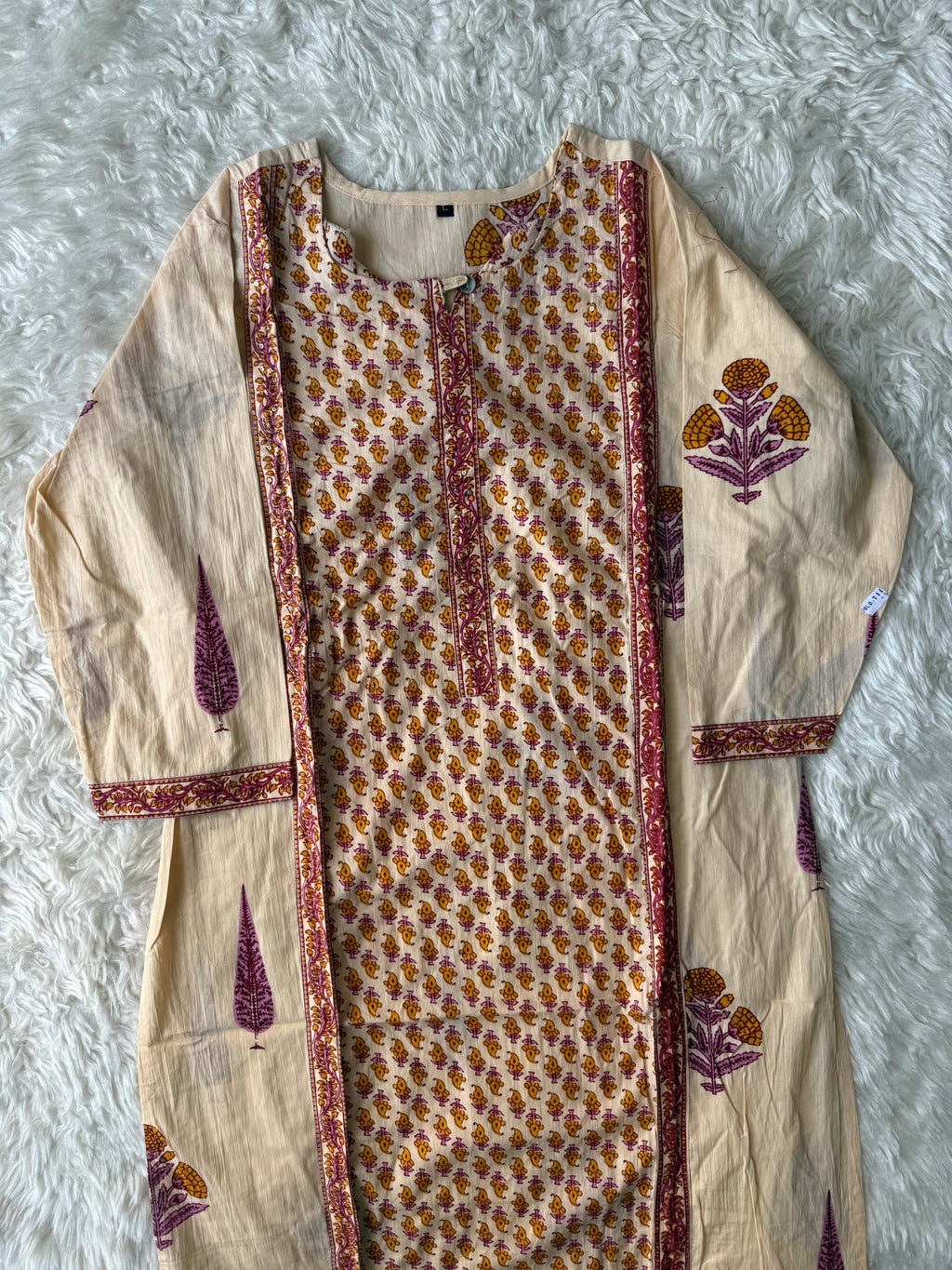 Cotton Kurti Pant Set