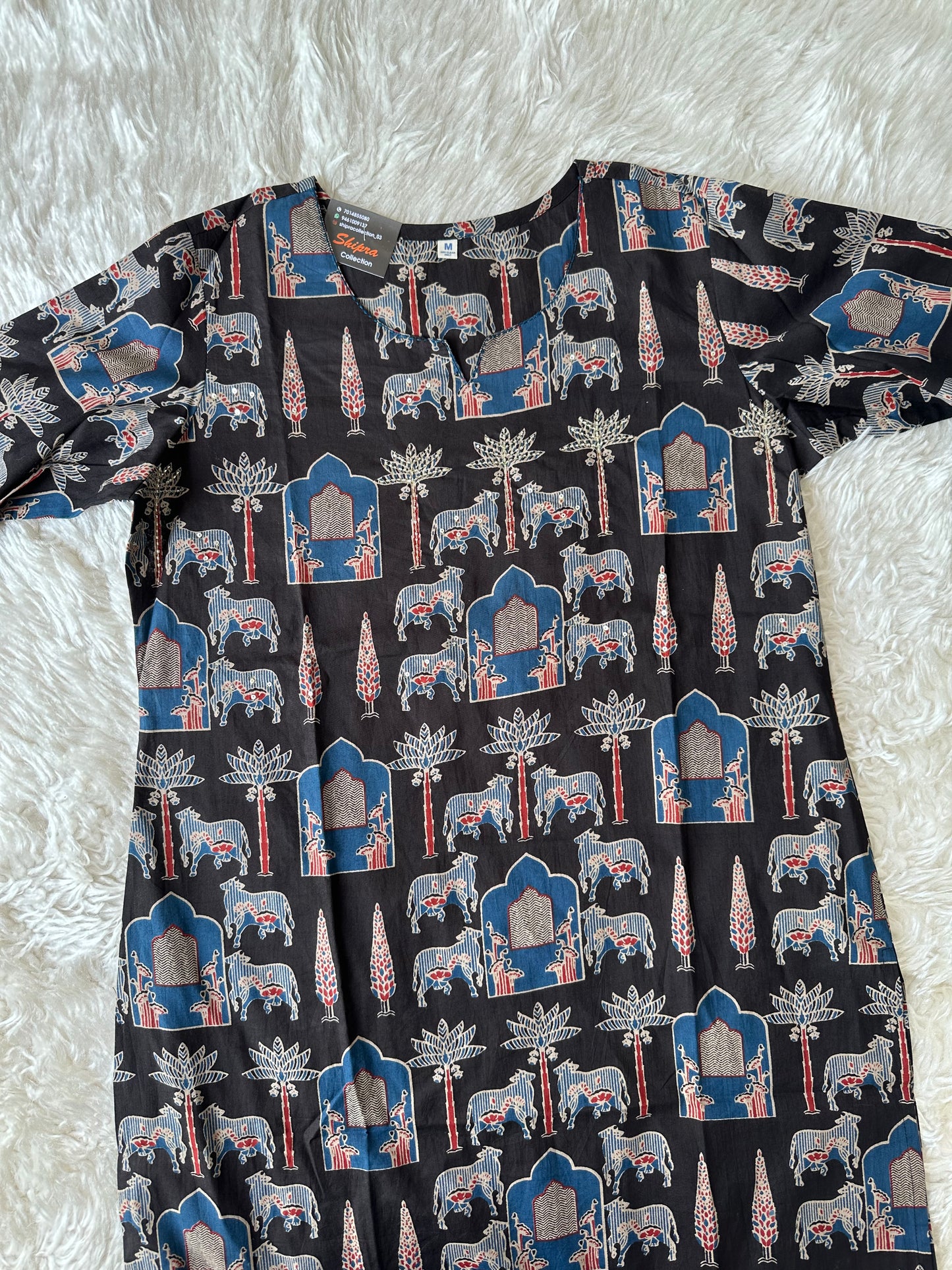 Premium Cotton Kurti Pant Set