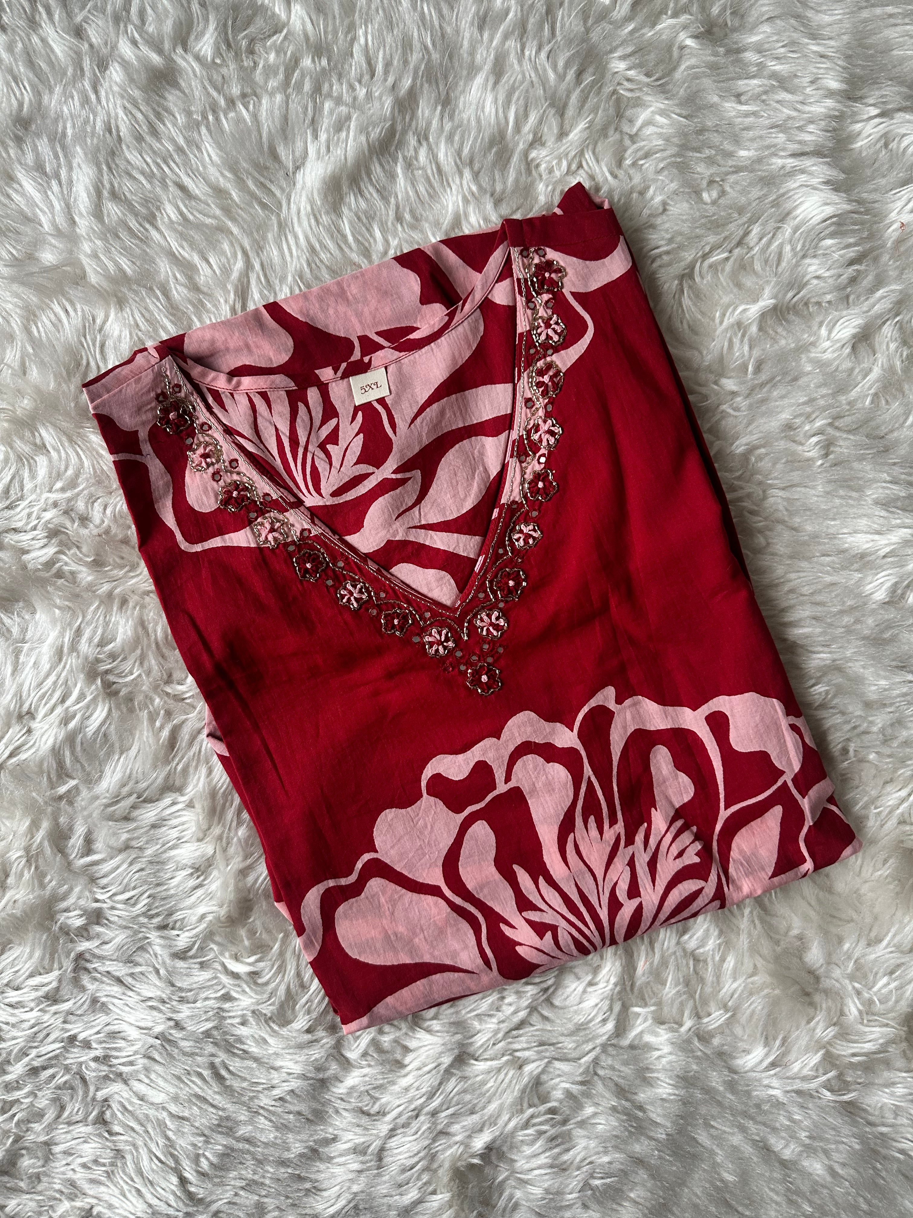 Premium Cotton Kurti.