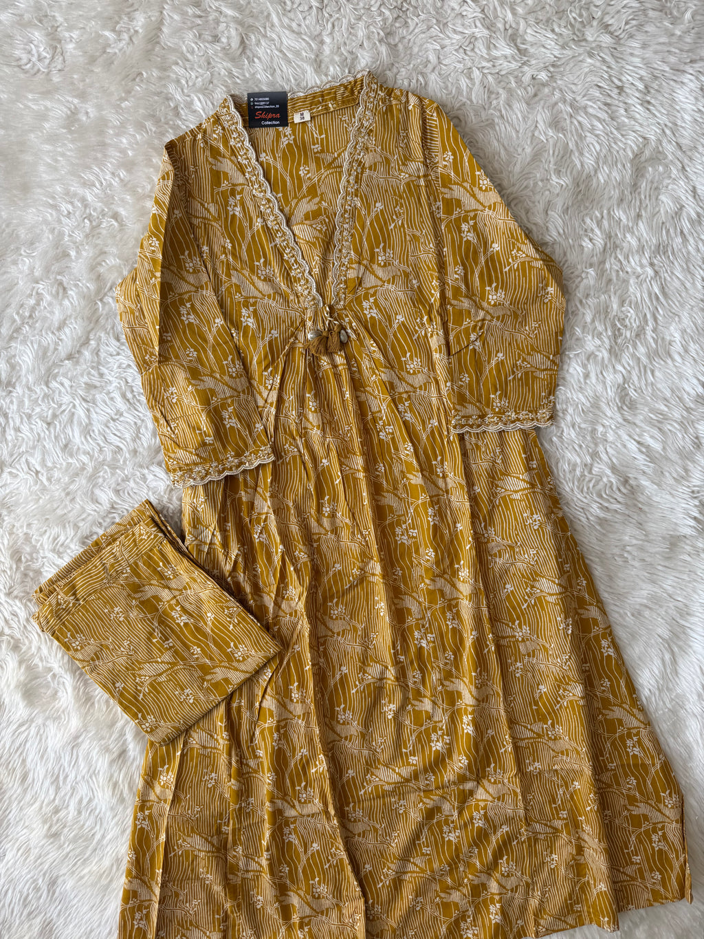 Premium Cotton Kurti Plazo Set