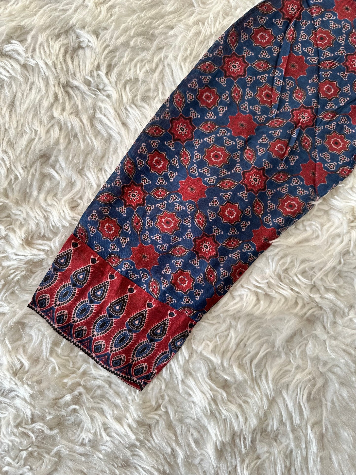 Crepe Silk Kurti Pant Dupatta Set