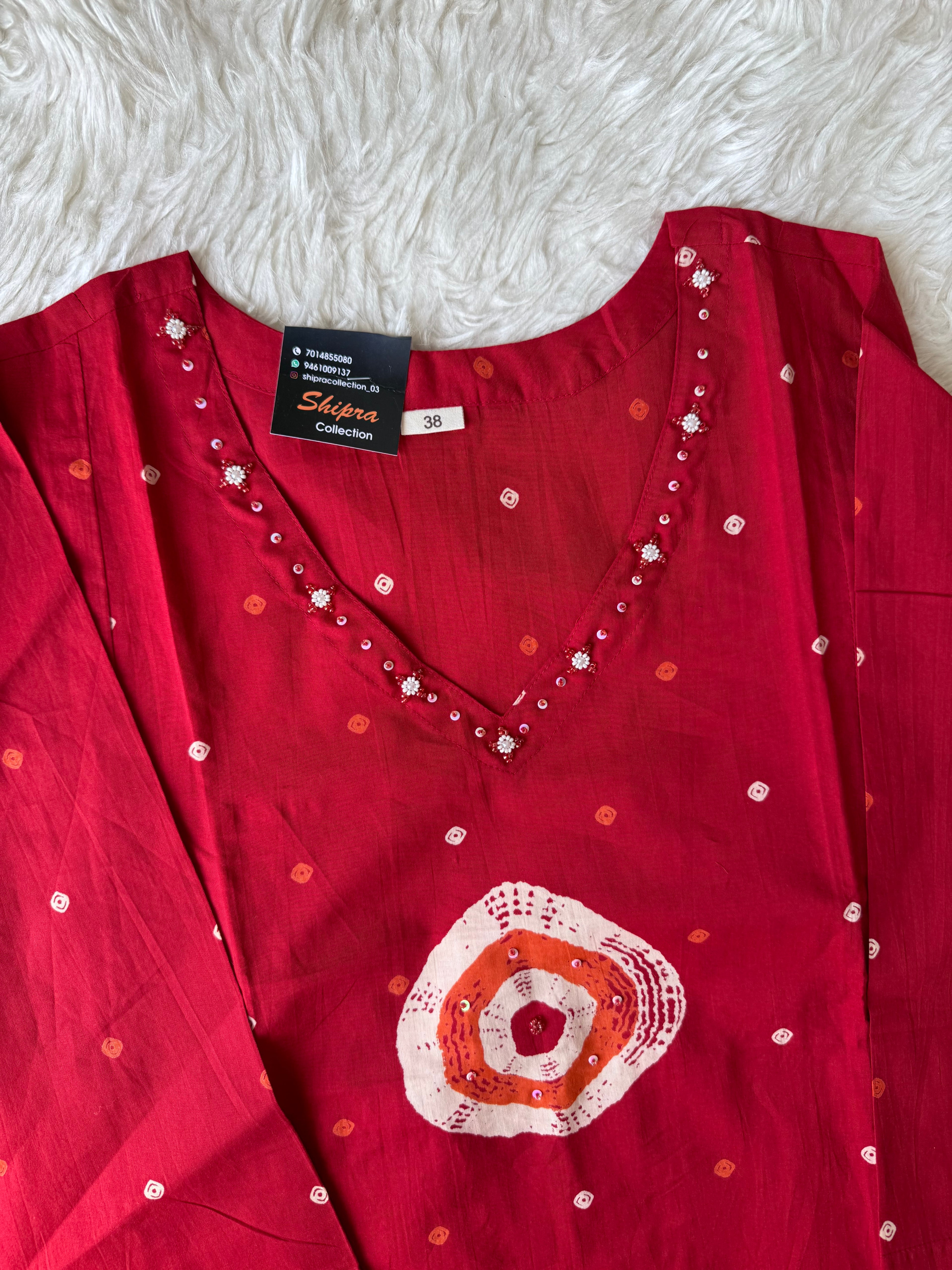 Premium Cotton Kurti Pant Dupatta Set