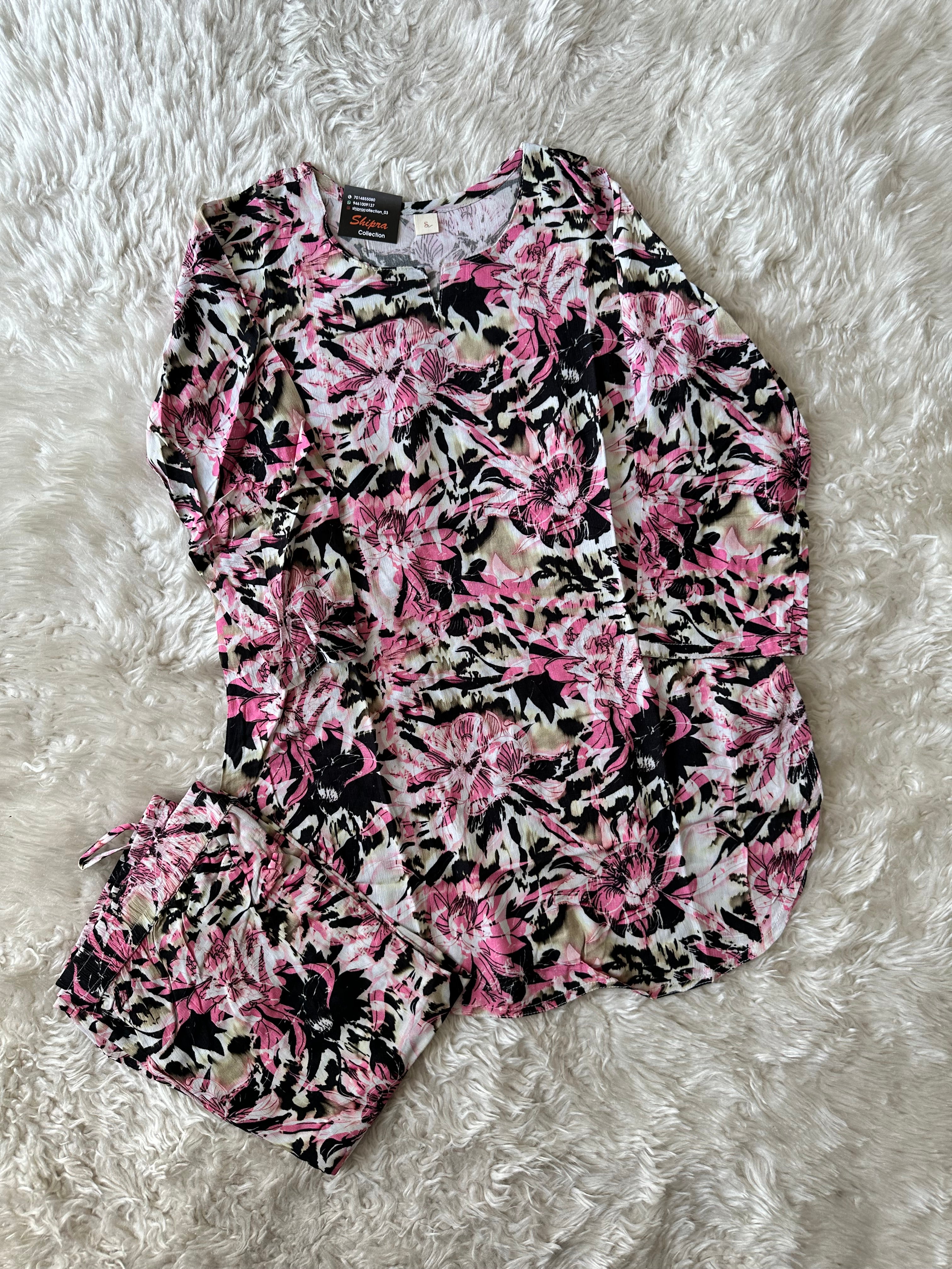Viscose Fabric Lounge Wear