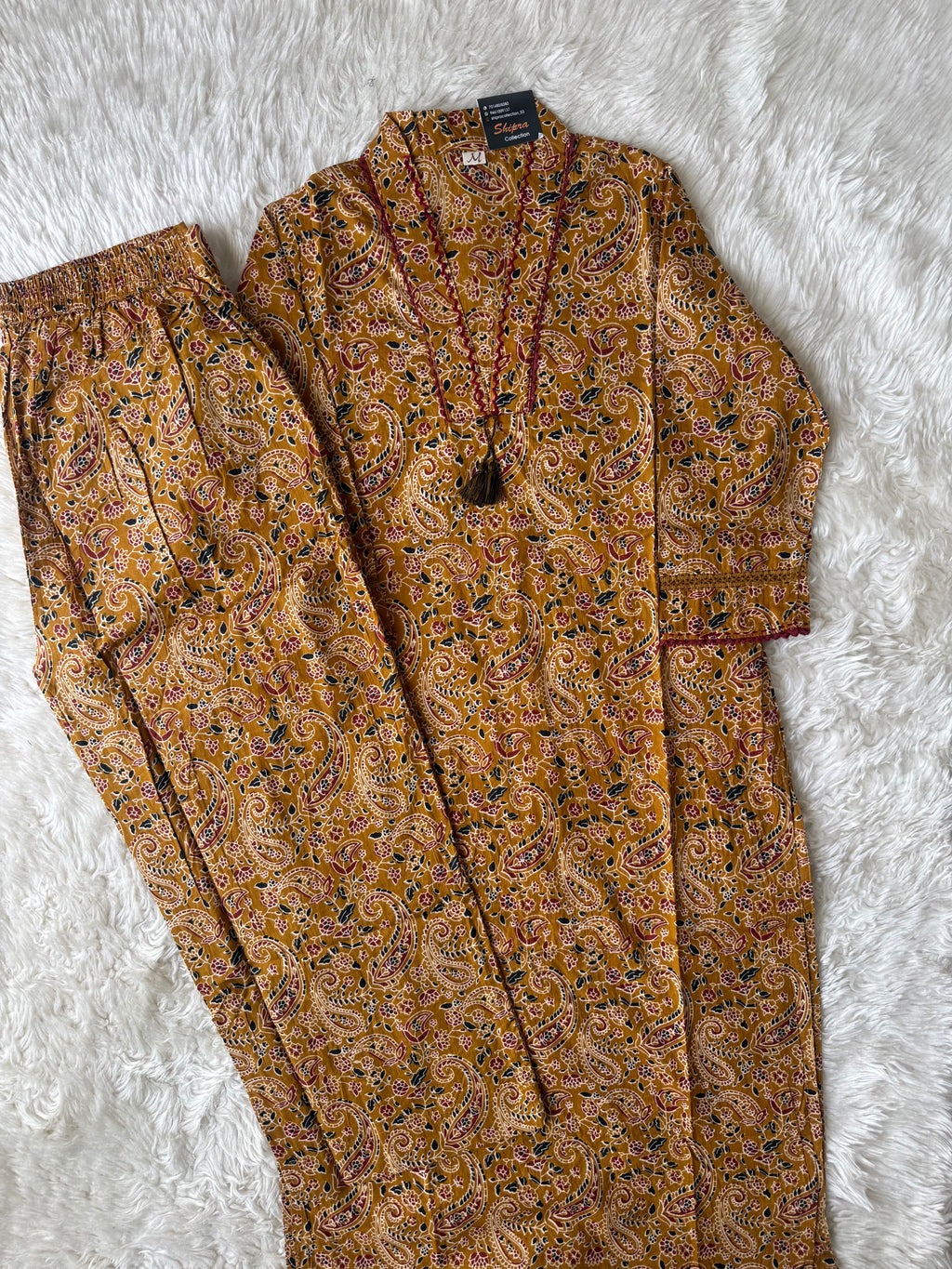 Premium Cotton Kurti Pant Set
