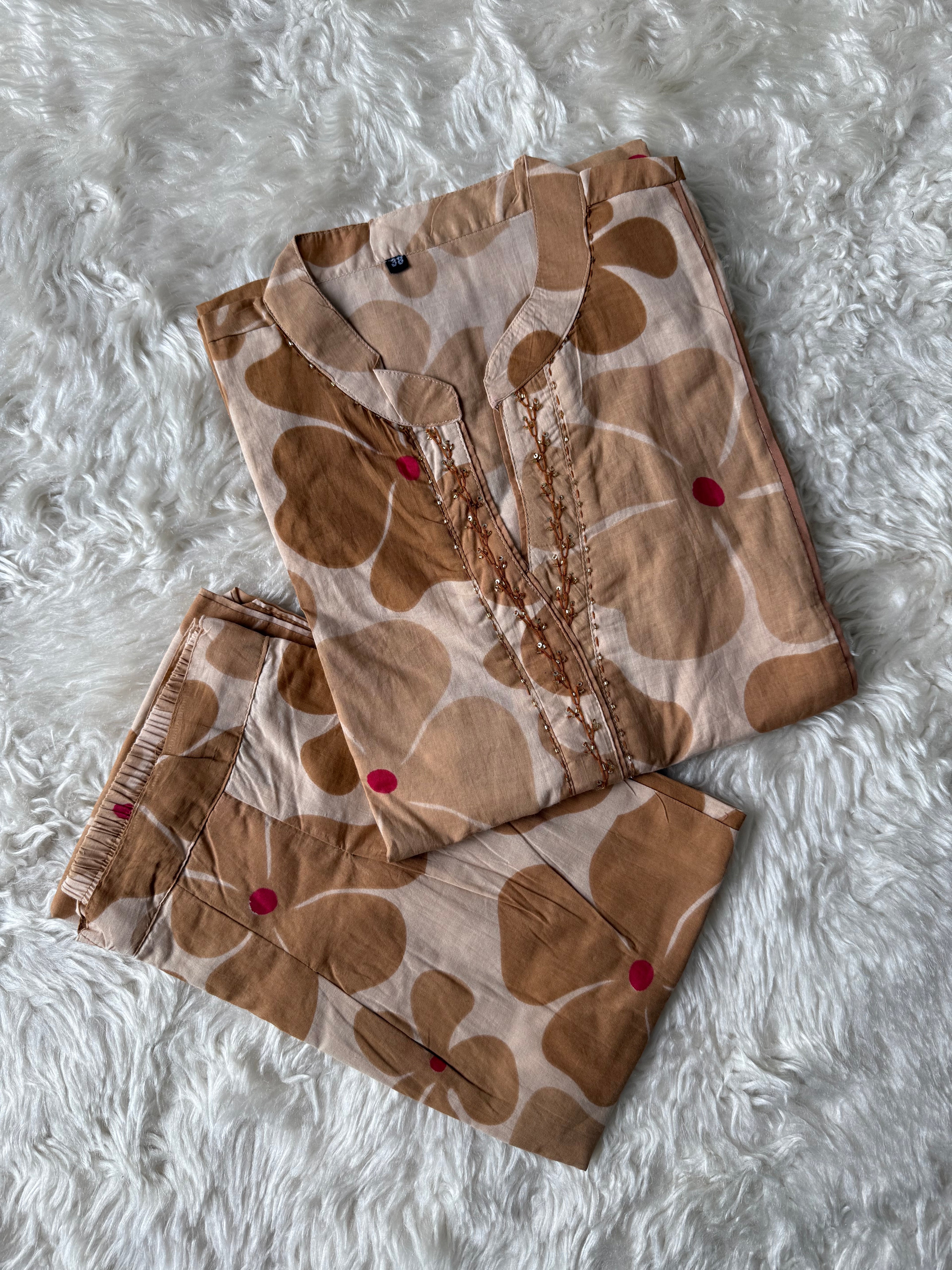 Premium Cotton  Co-ord Set
