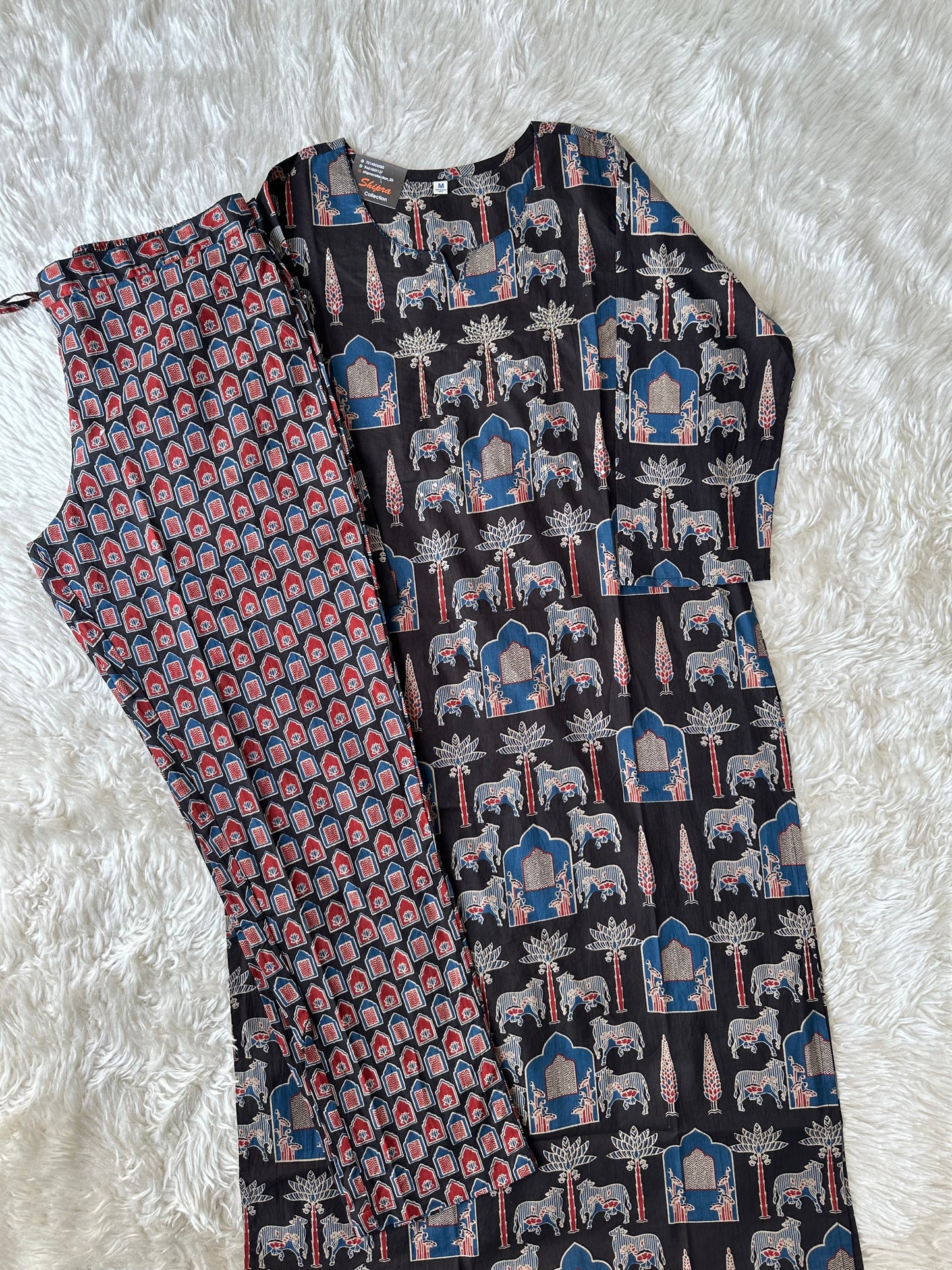 Premium Cotton Kurti Pant Set