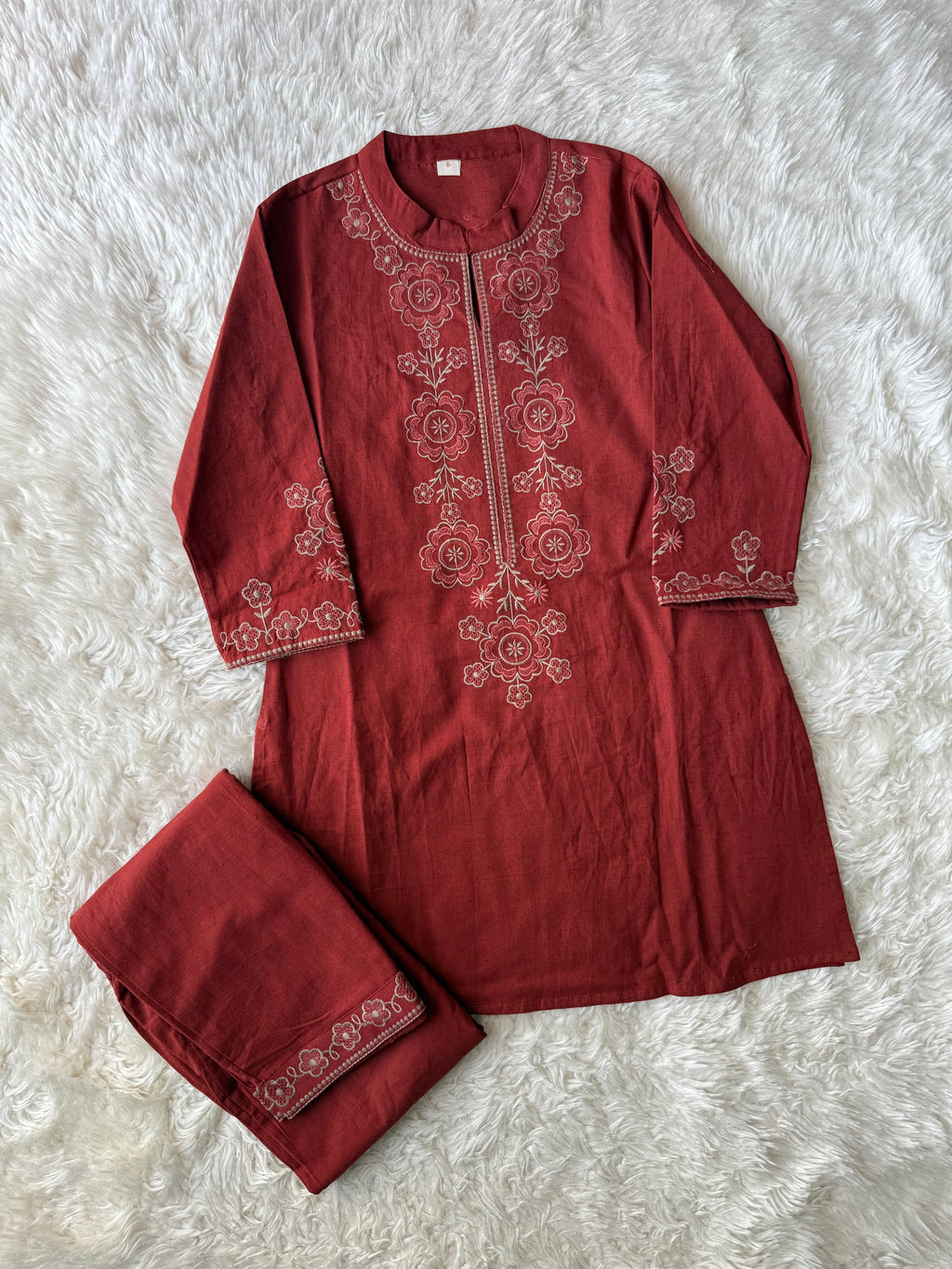 Soft Khadi Cotton Co-ord Set