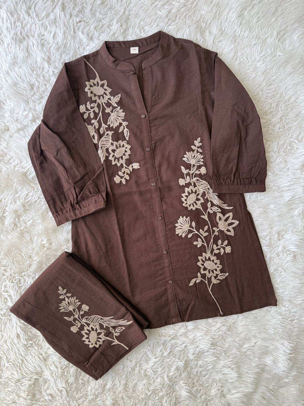 Soft Khadi Cotton Co-ord Set