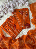 Budget Friendly Kurti Pant Dupatta Set