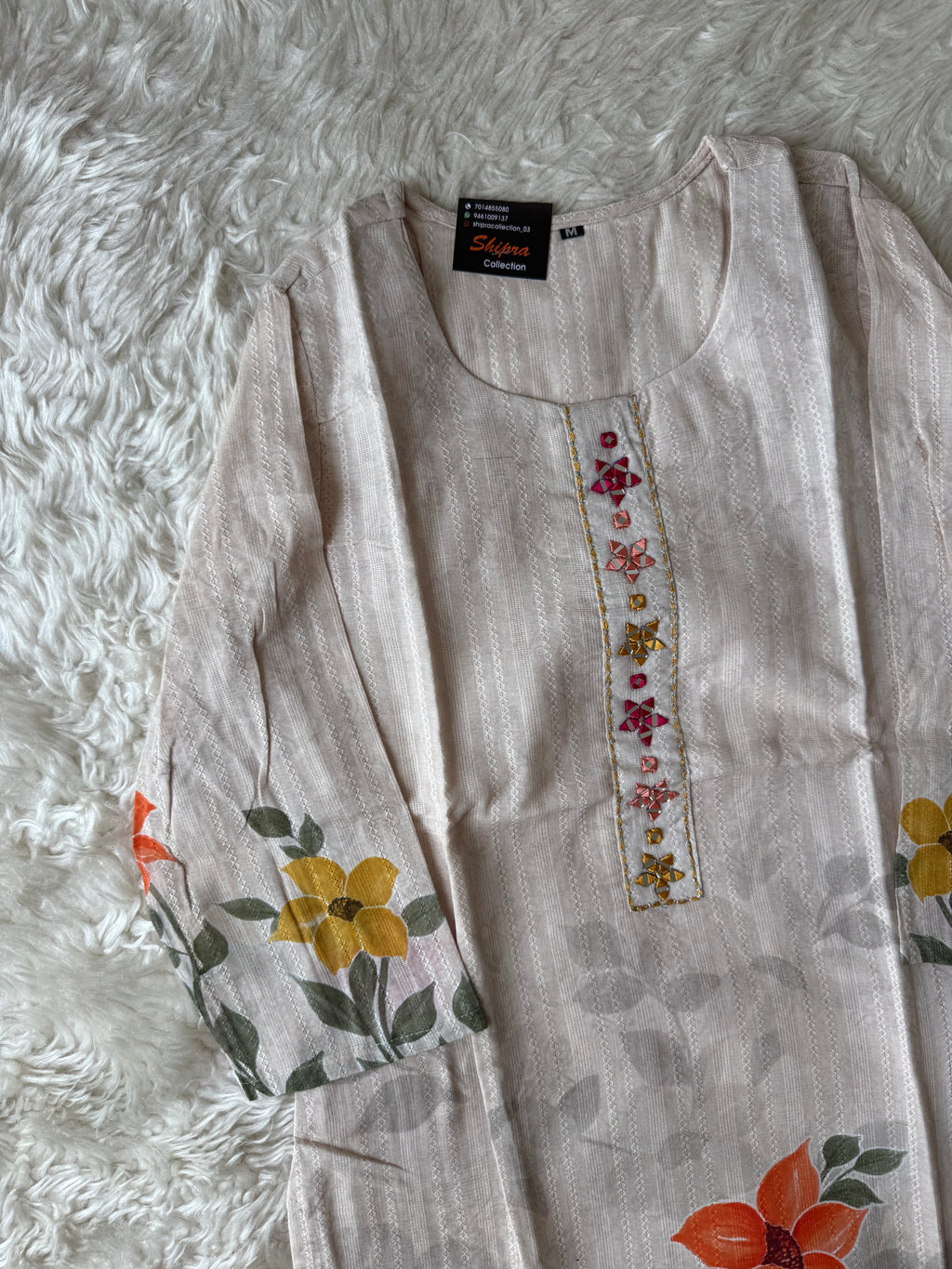 Premium Mul Cotton Thread Work Collection