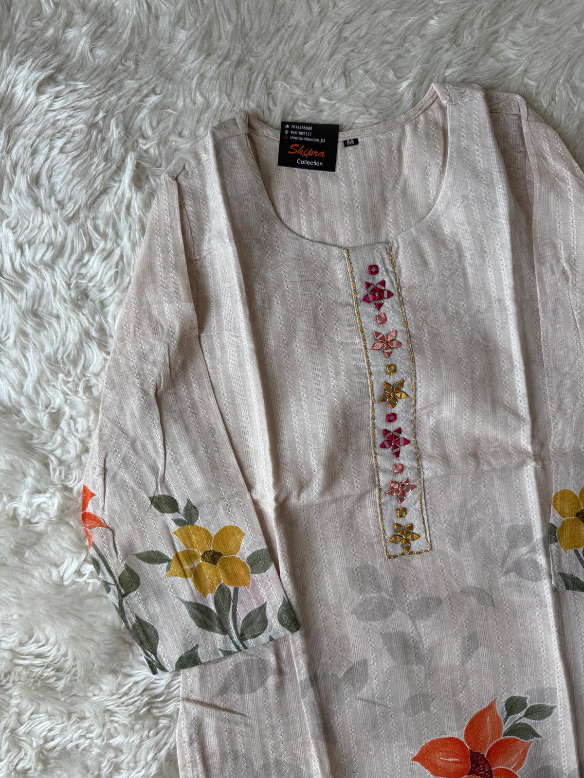 Premium Mul Cotton Thread Work Collection