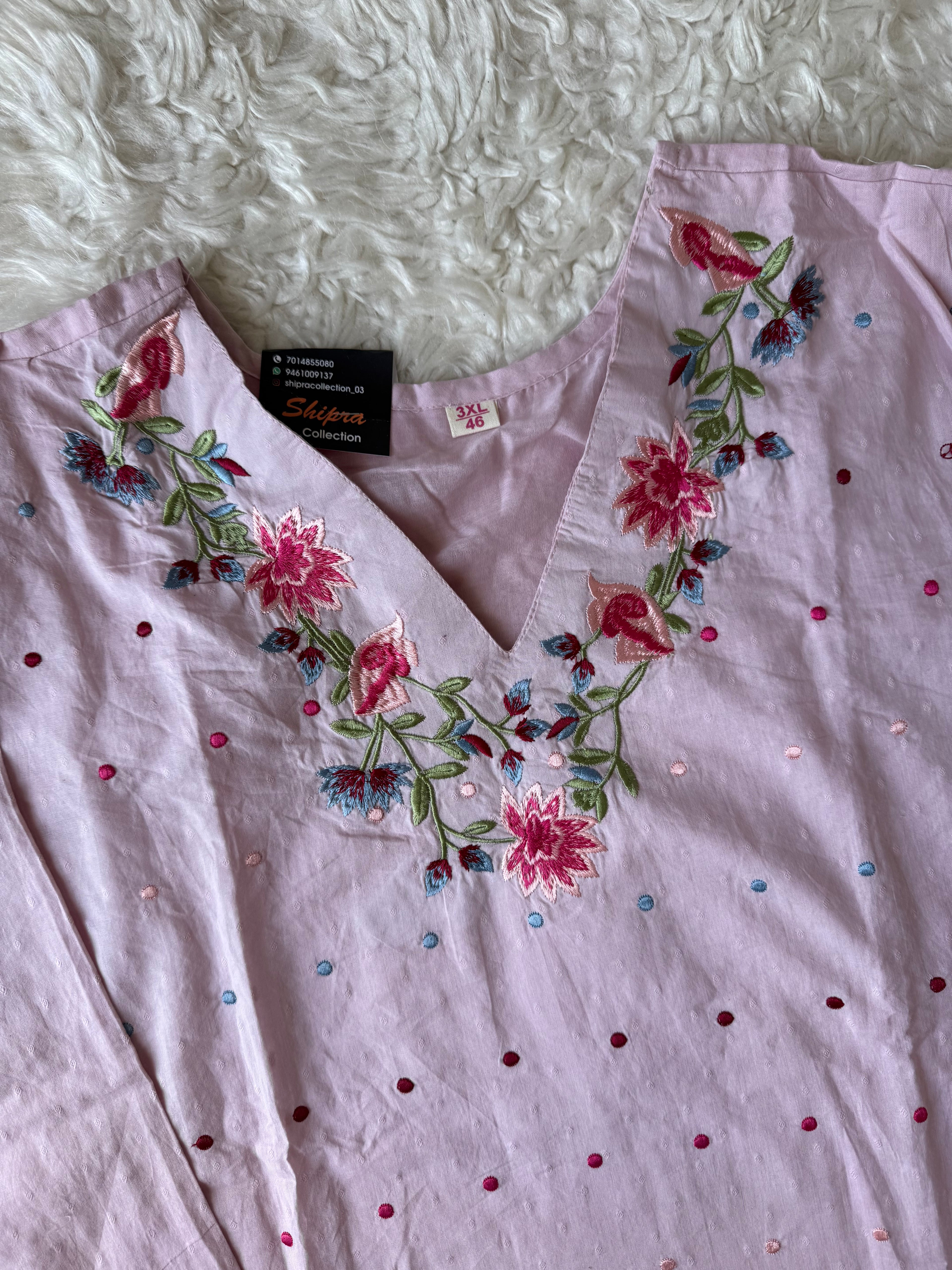 Premium Mul Cotton Thread Work Collection