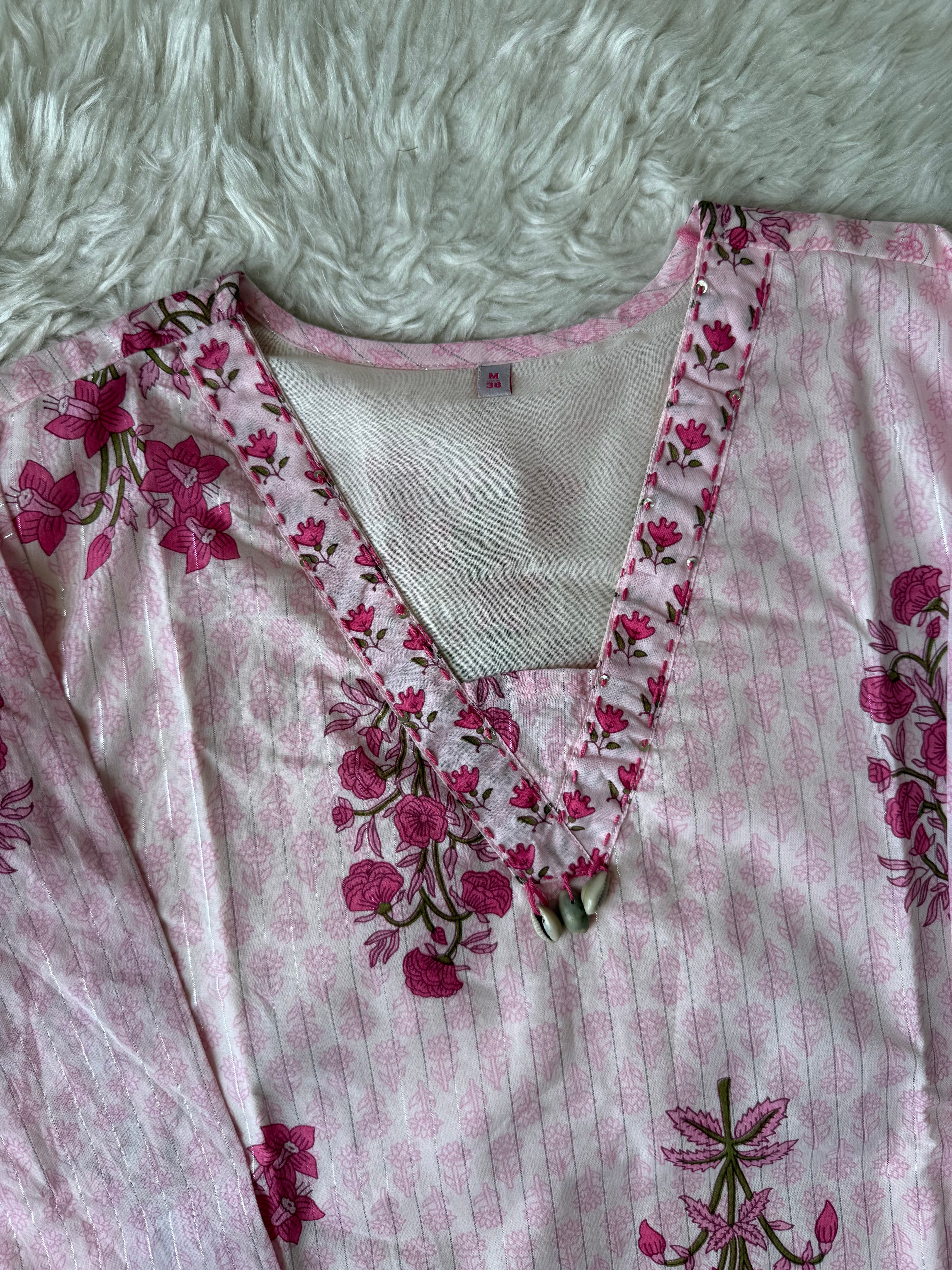 Premium Cotton Kurti Pant Dupatta Set