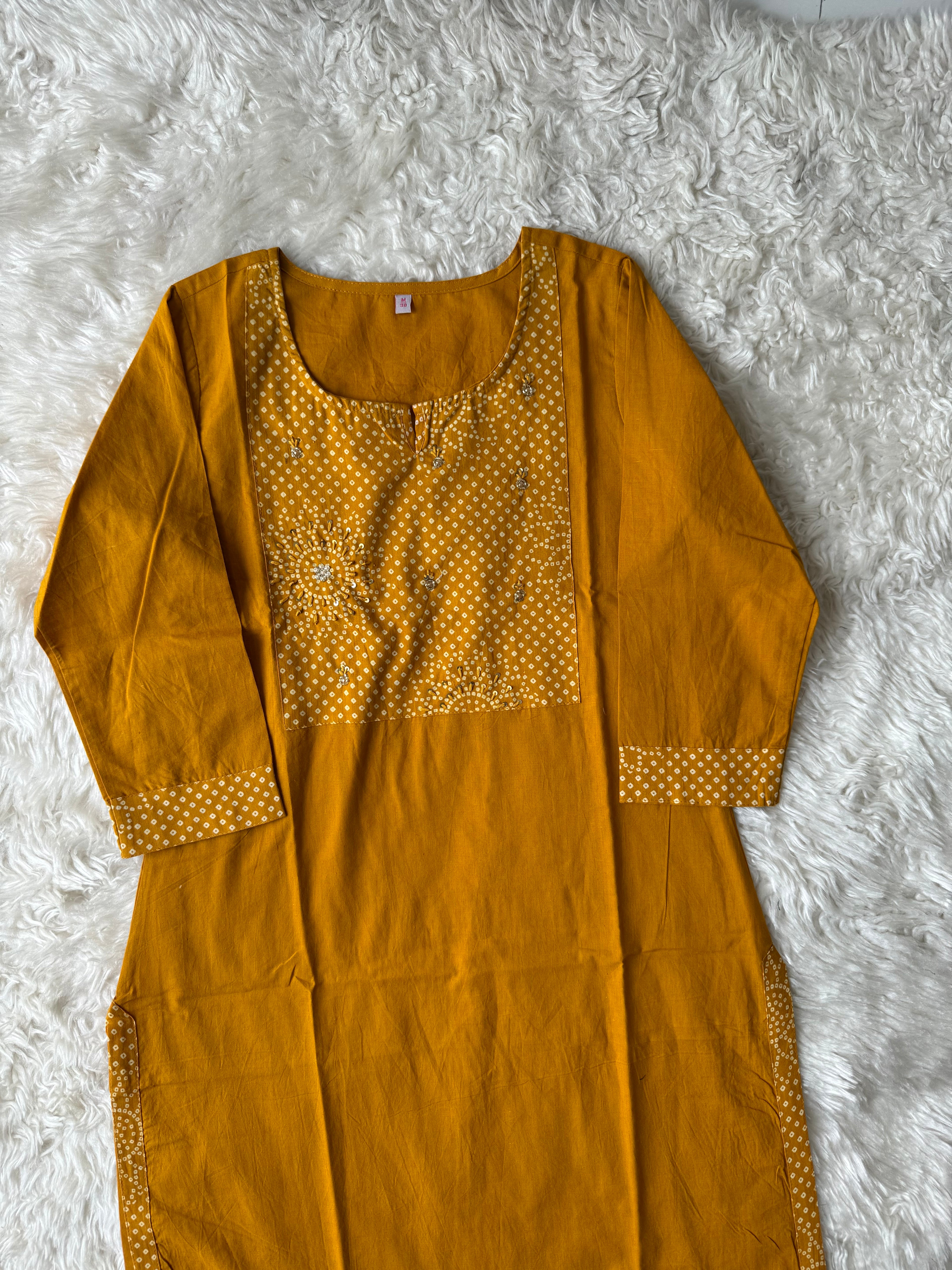 Premium Cotton Kurti Pant Dupatta Set
