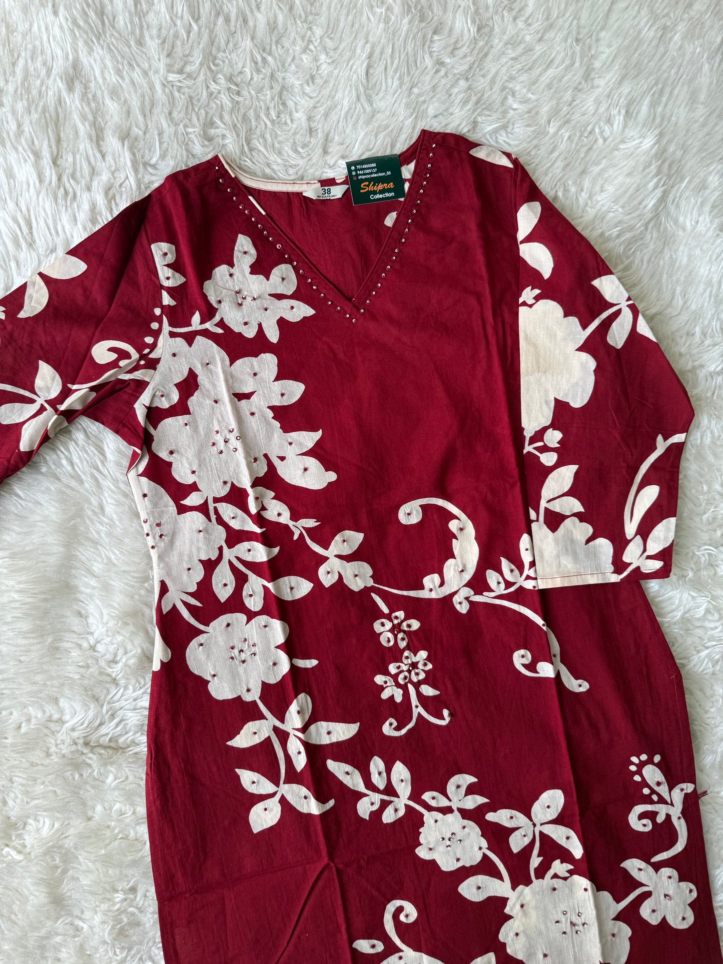 Premium Cotton Kurti Pant Dupatta Set