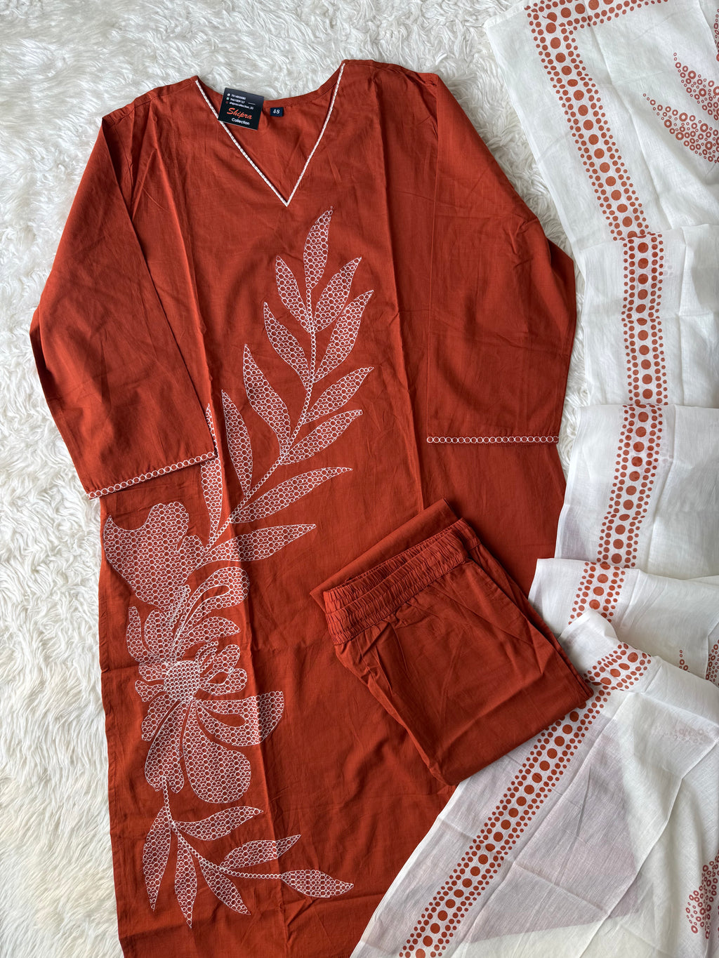 Premium Cotton Thread Work Collection