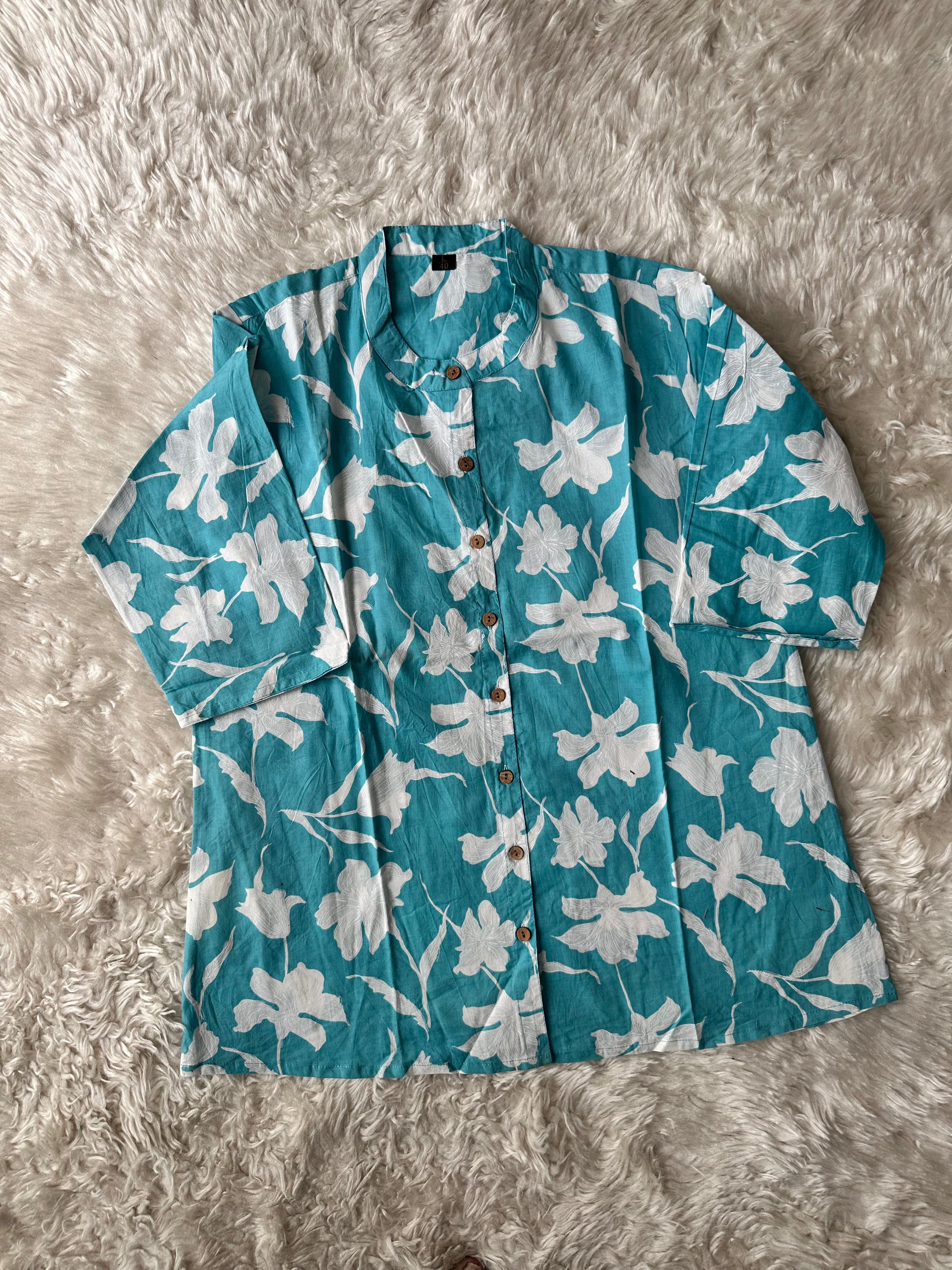 Pure Cotton Short Kurti