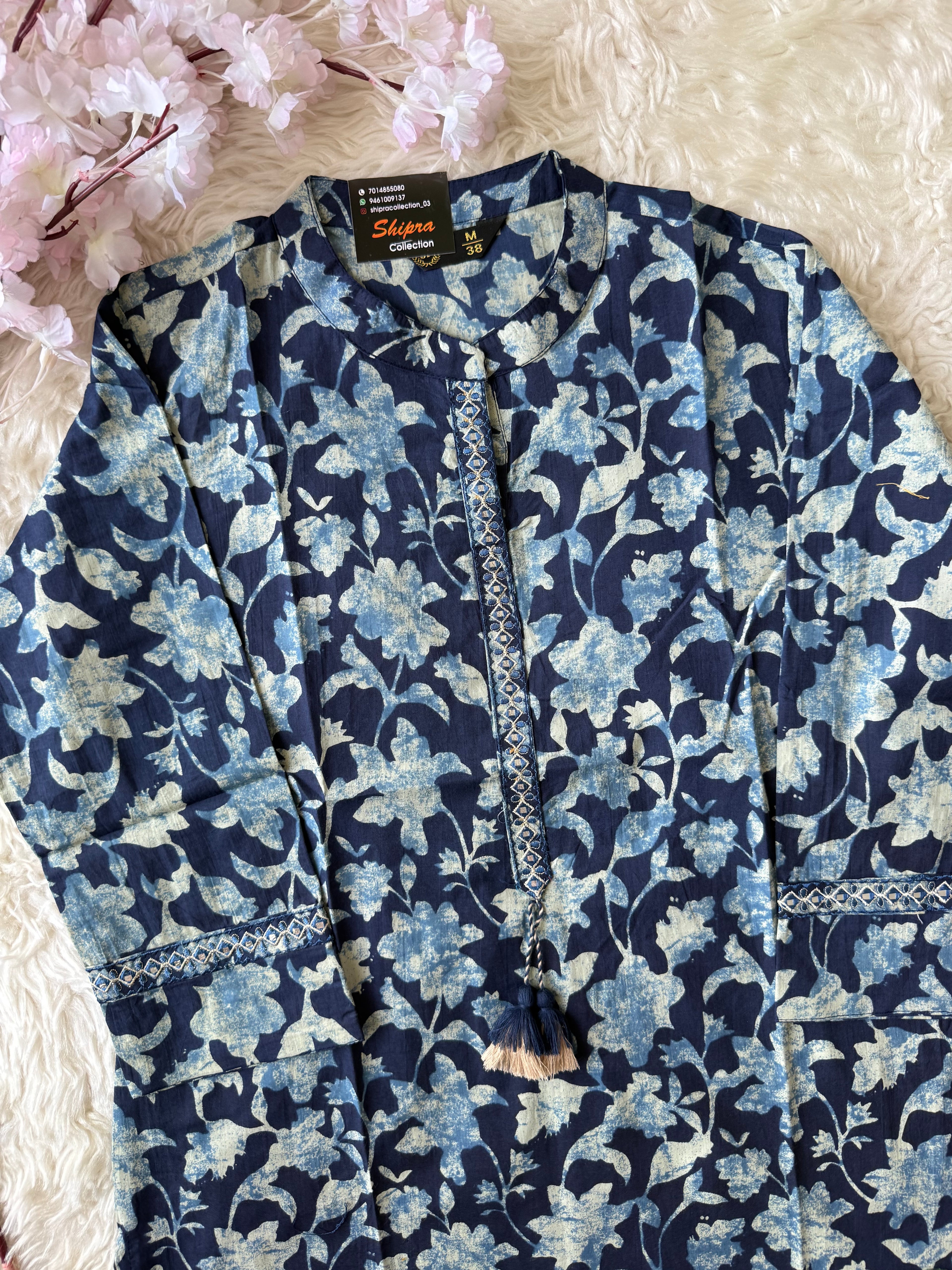 Premium Cotton Short Kurti