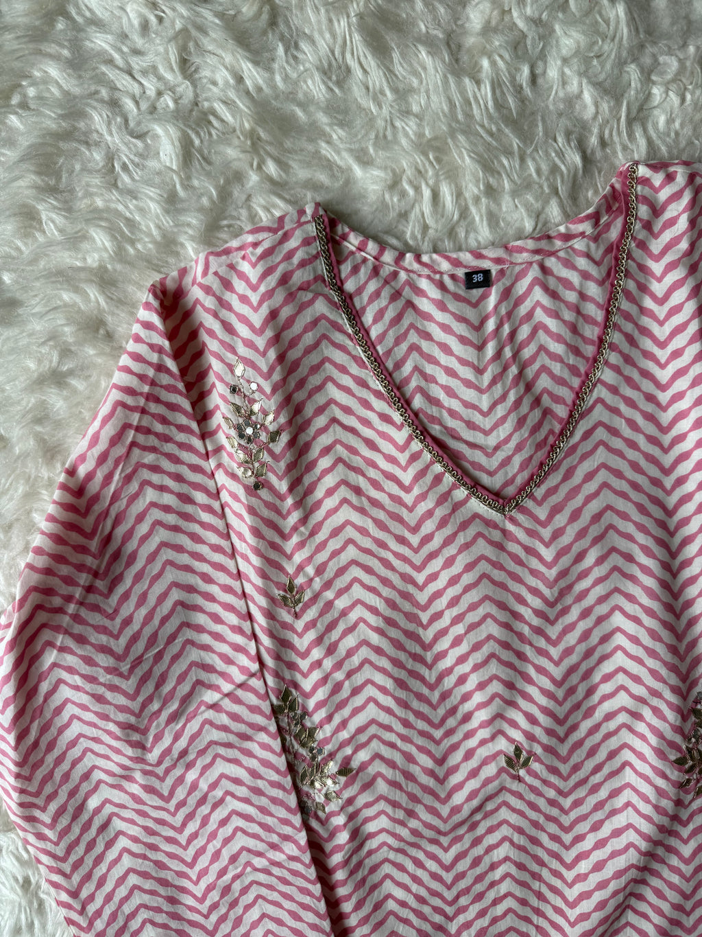 Premium Cotton Kurti Sharara Dupatta Set