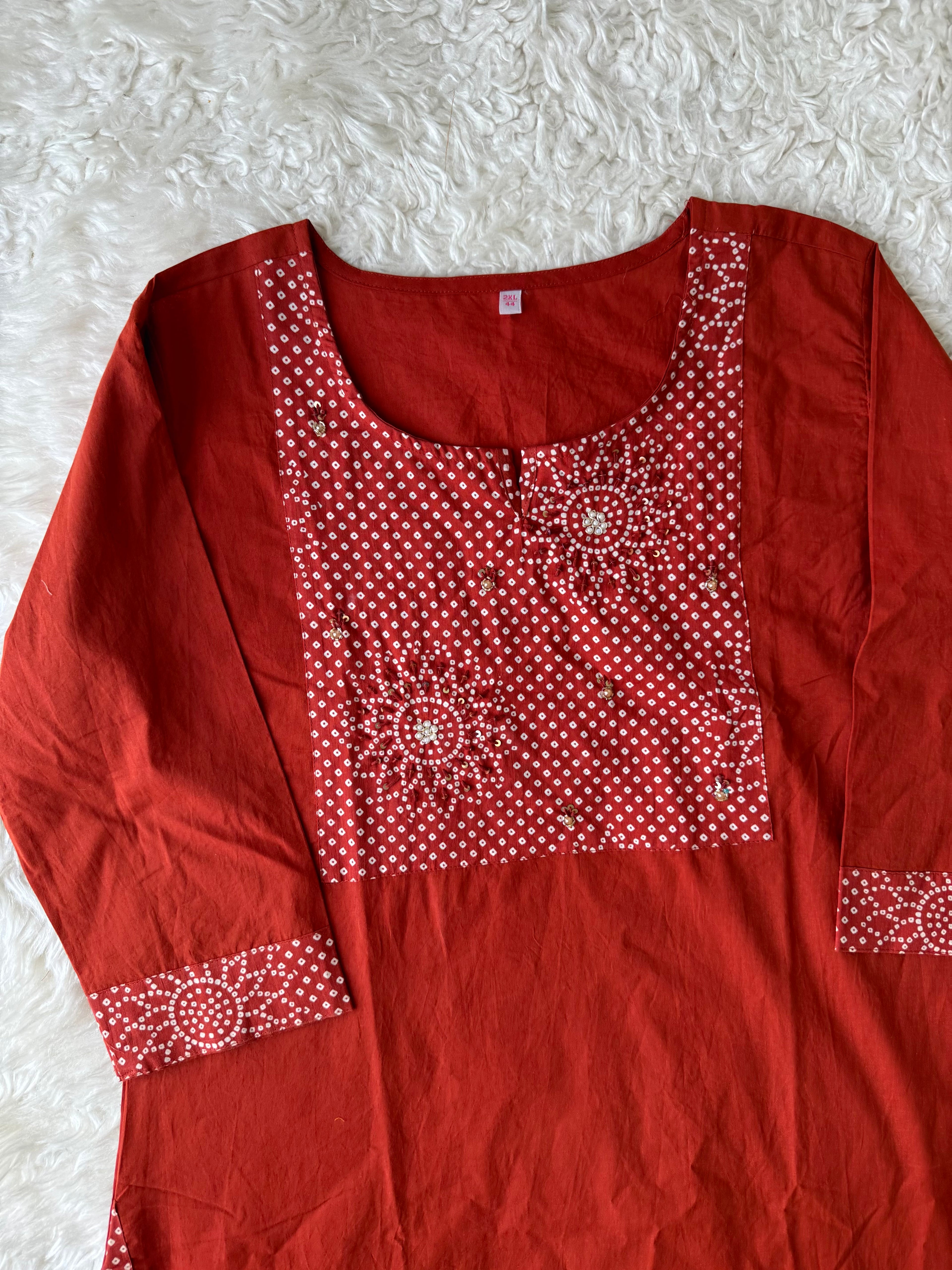 Premium Cotton Kurti