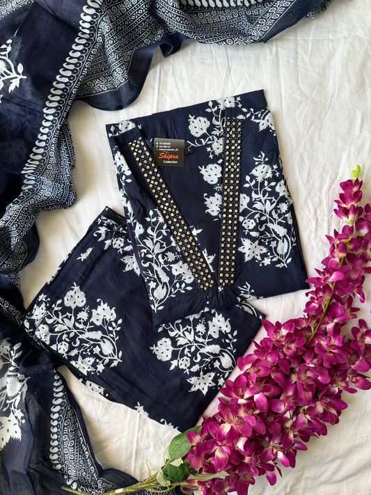 Hit Seller 🤩 FLARE Kurti Pant Dupatta Set