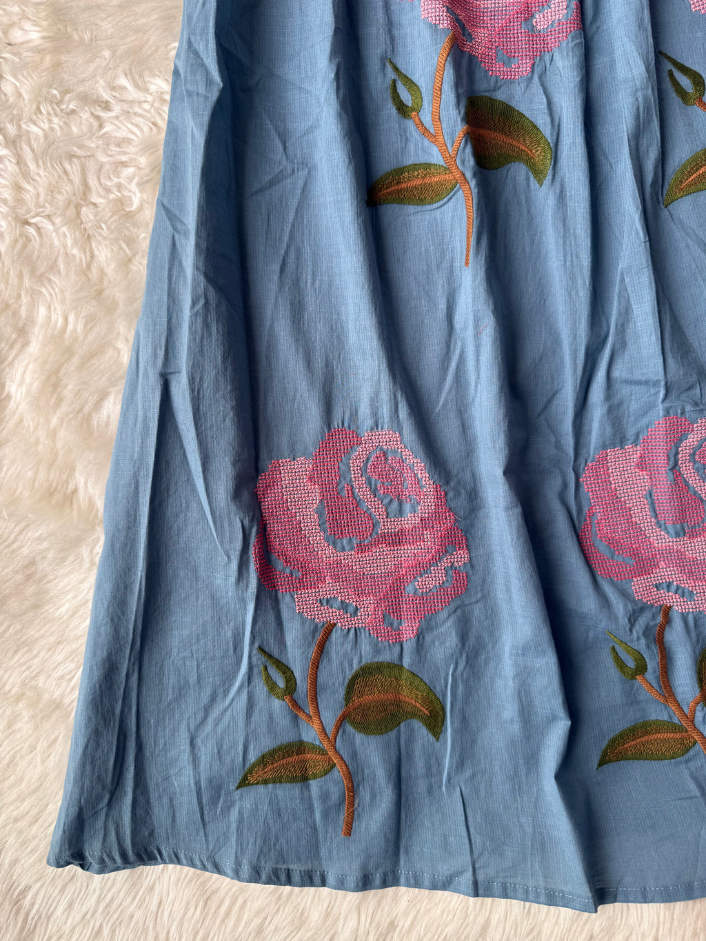 Premium Mul Cotton Thread Work Collection