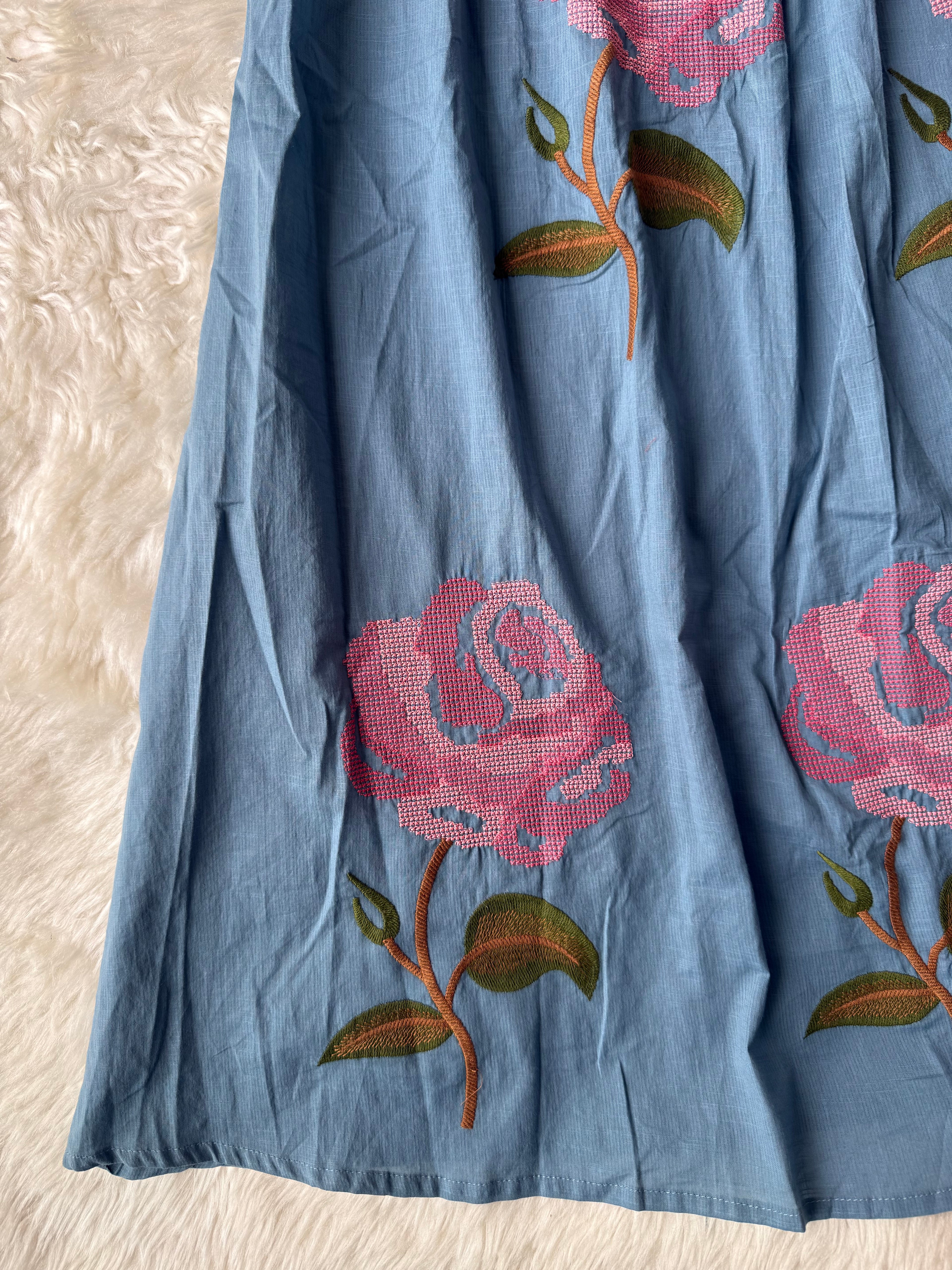 Premium Mul Cotton Thread Work Collection