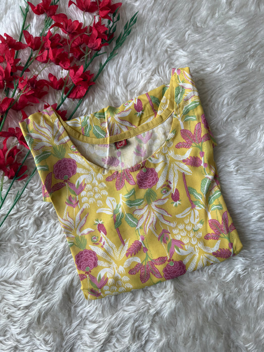 Soft Rayon Short Kurti