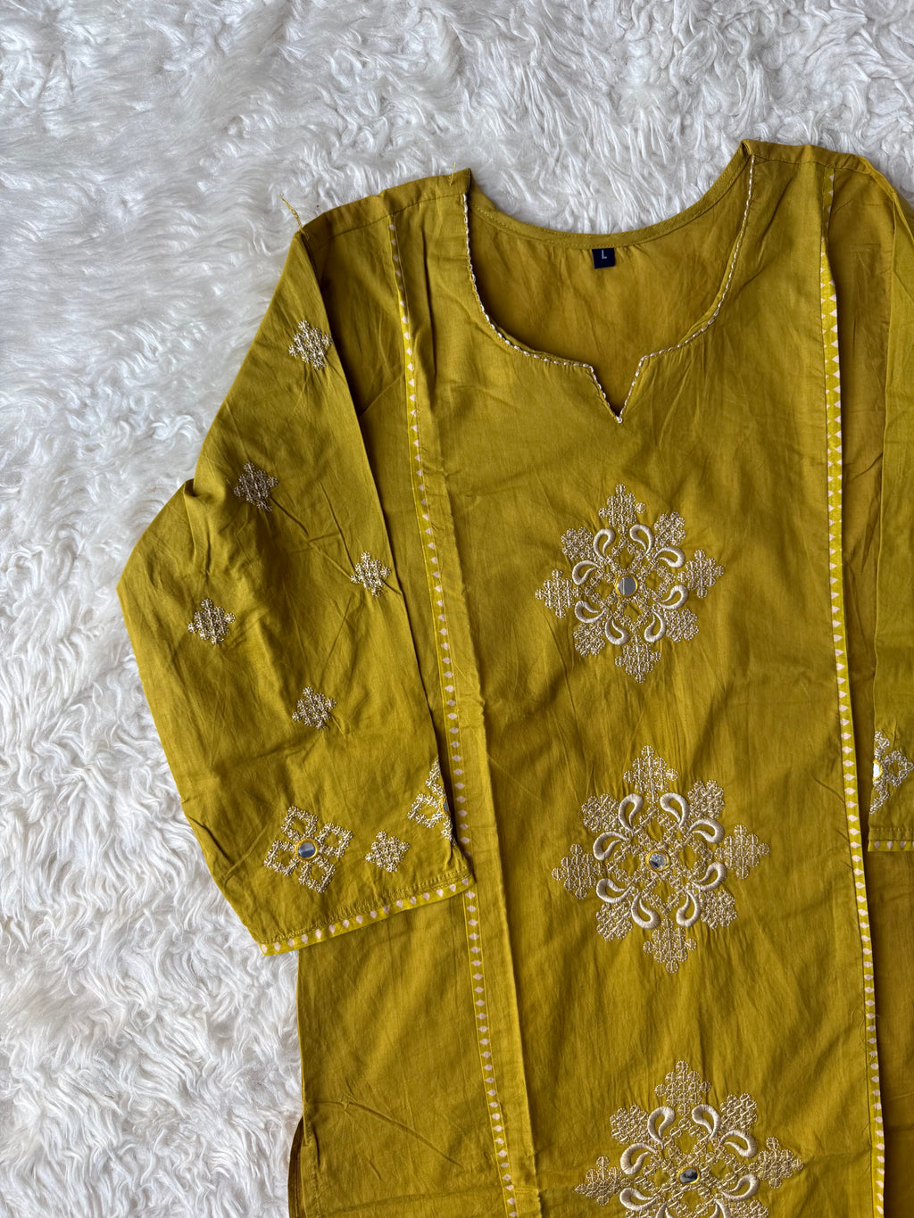 Cotton Kurti Pant Set
