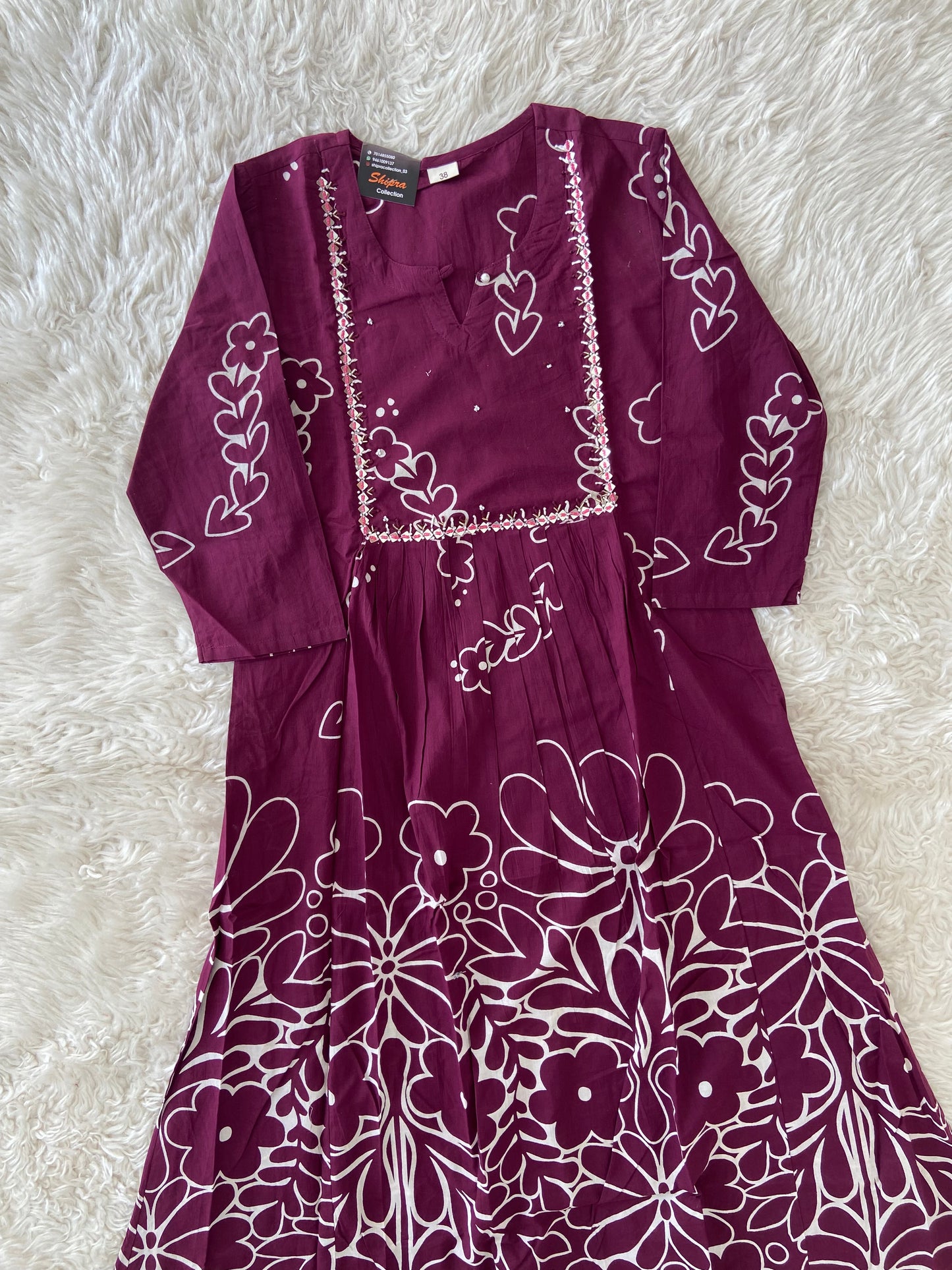 Premium Cotton Kurti Pant Dupatta Set