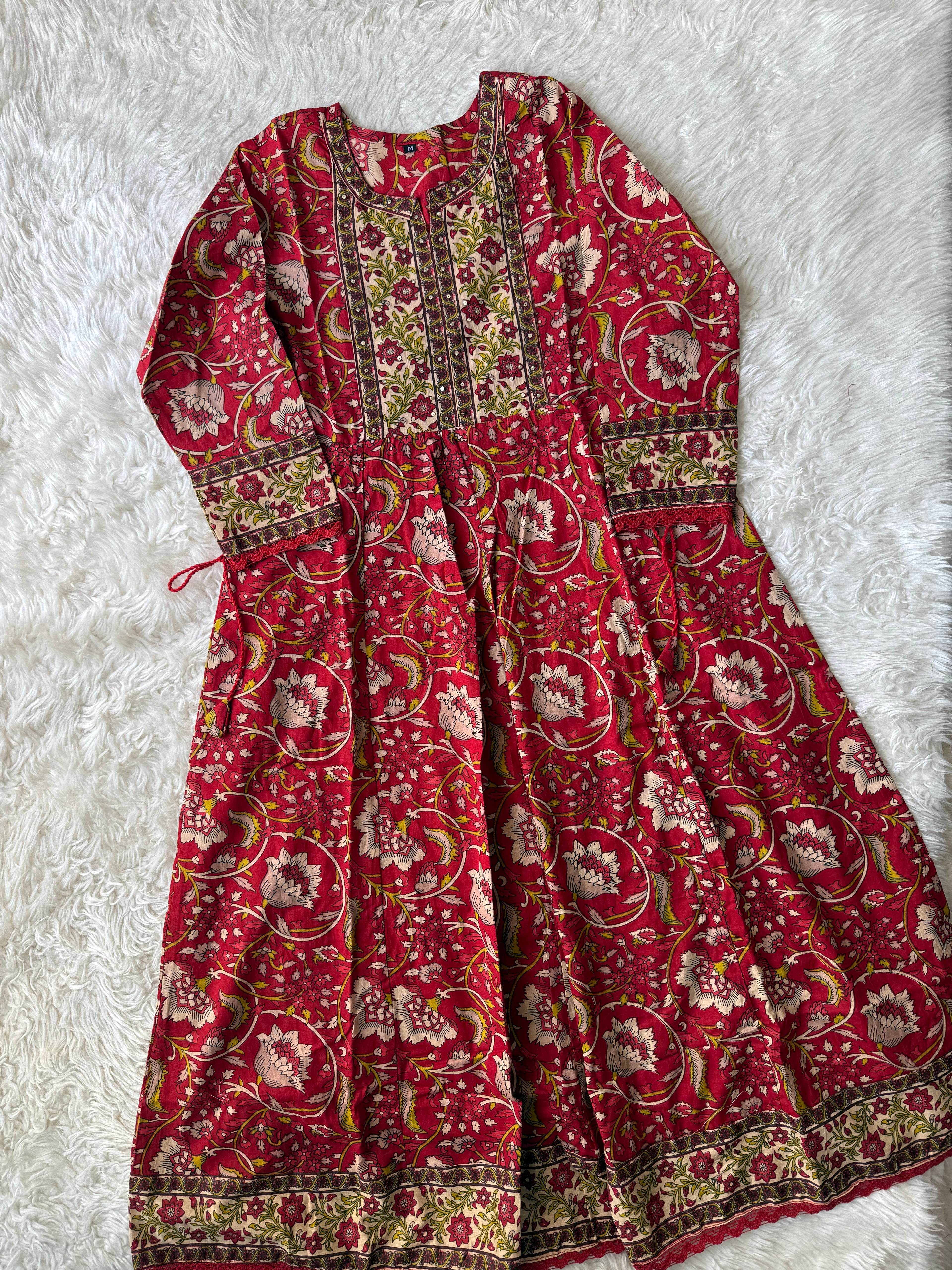 Budget Friendly FLARE Kurti Pant Dupatta Set