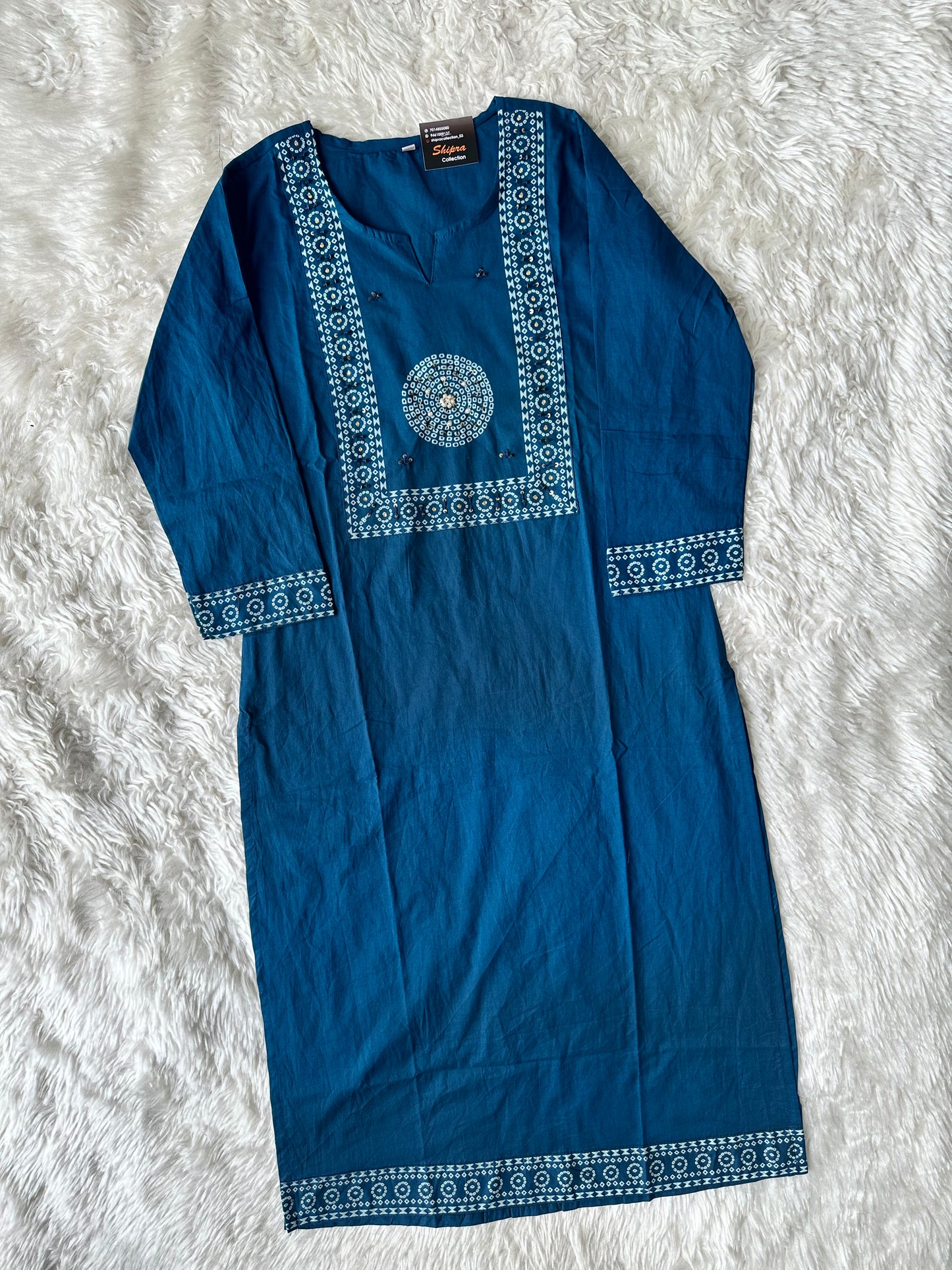 Premium Cotton Kurti Pant Dupatta Set