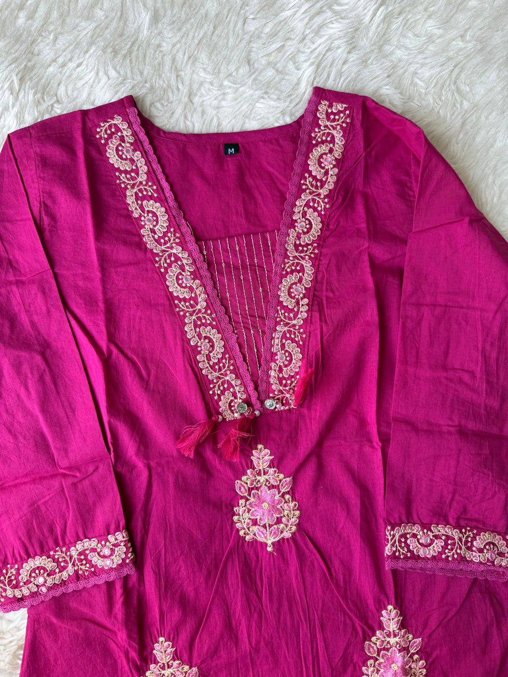 Budget Friendly Kurti Pant Dupatta Set