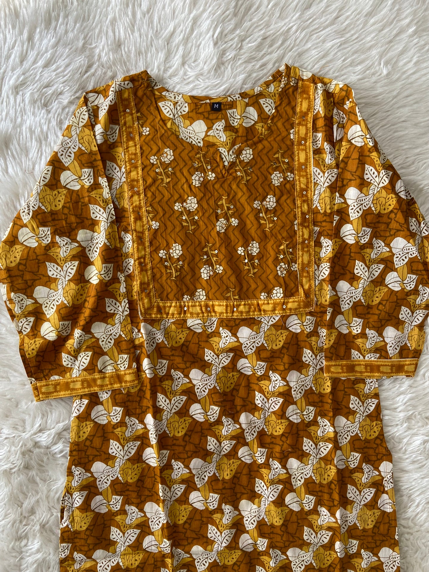 Cotton Kurti Pant Set