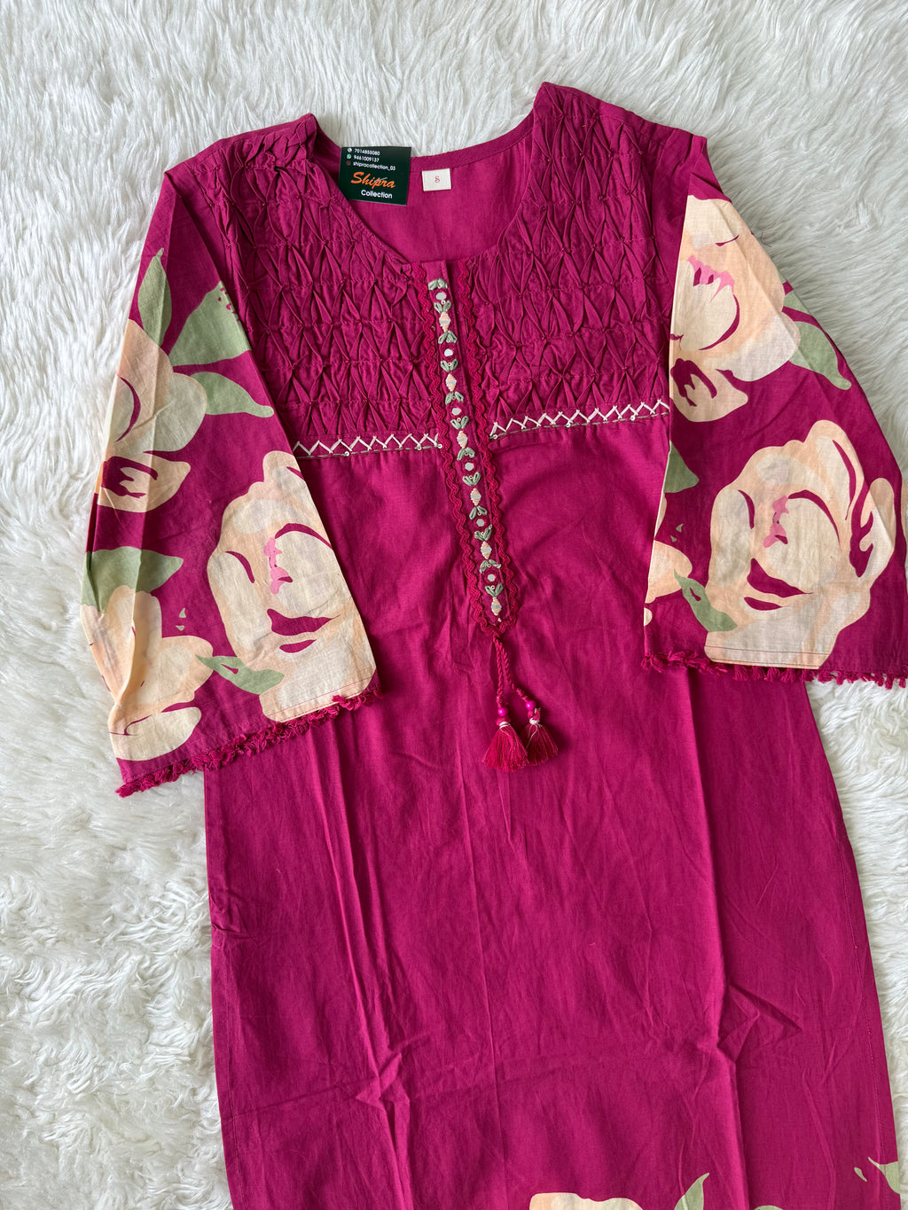 Premium Cotton Kurti Pant Dupatta Set