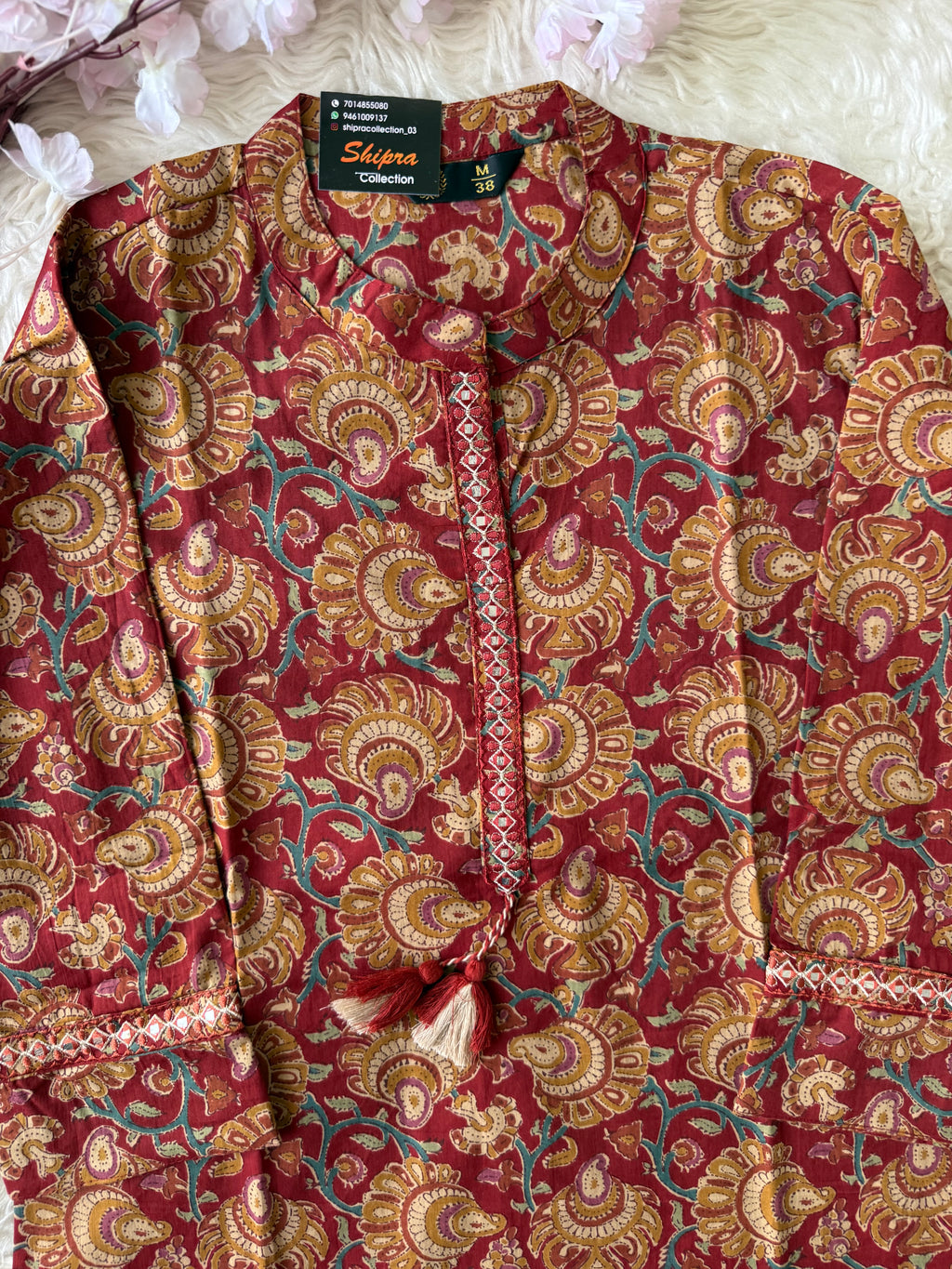 Premium Cotton Short Kurti