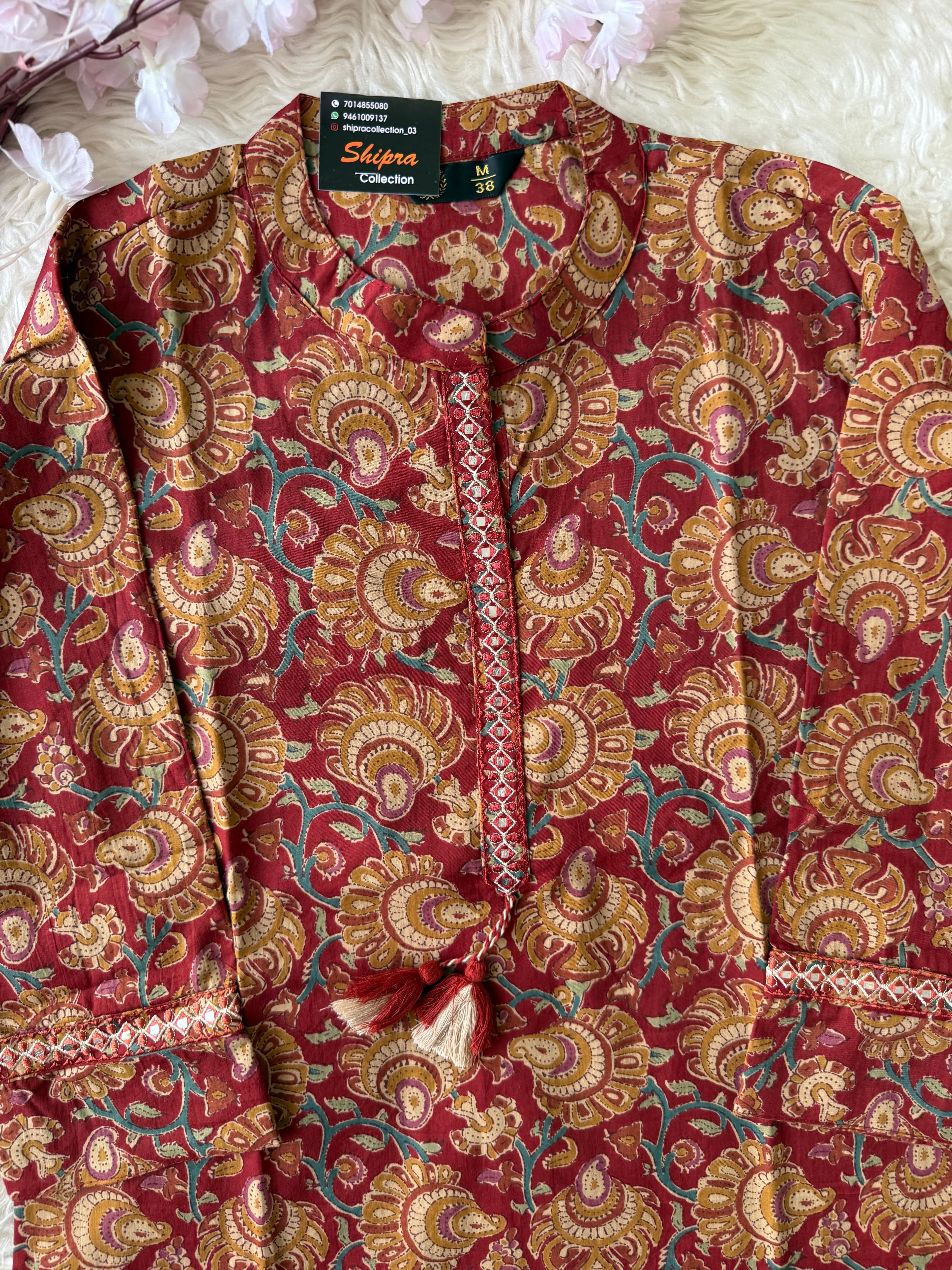 Premium Cotton Short Kurti