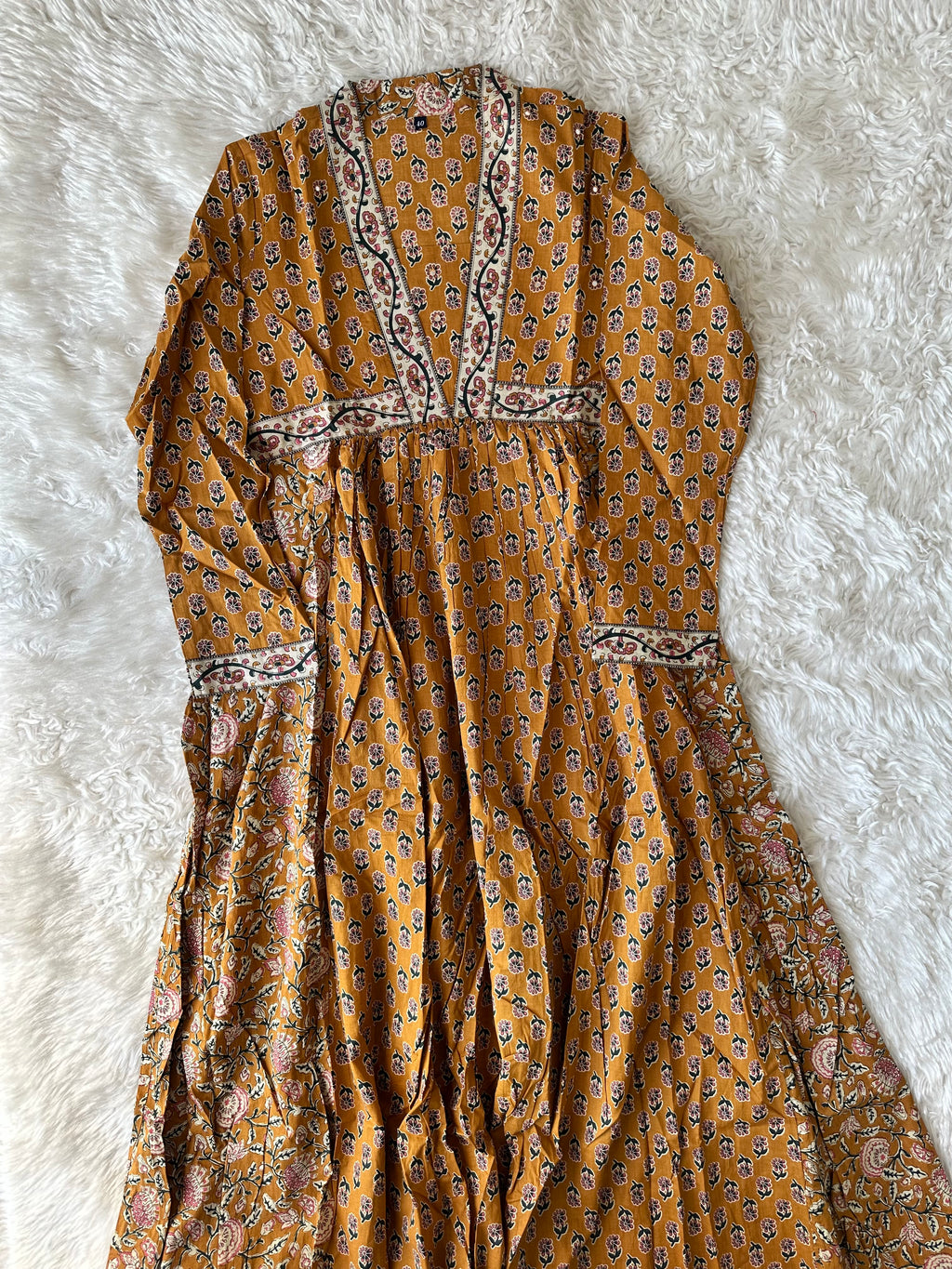 Premium Cotton Alia Flare Kurti