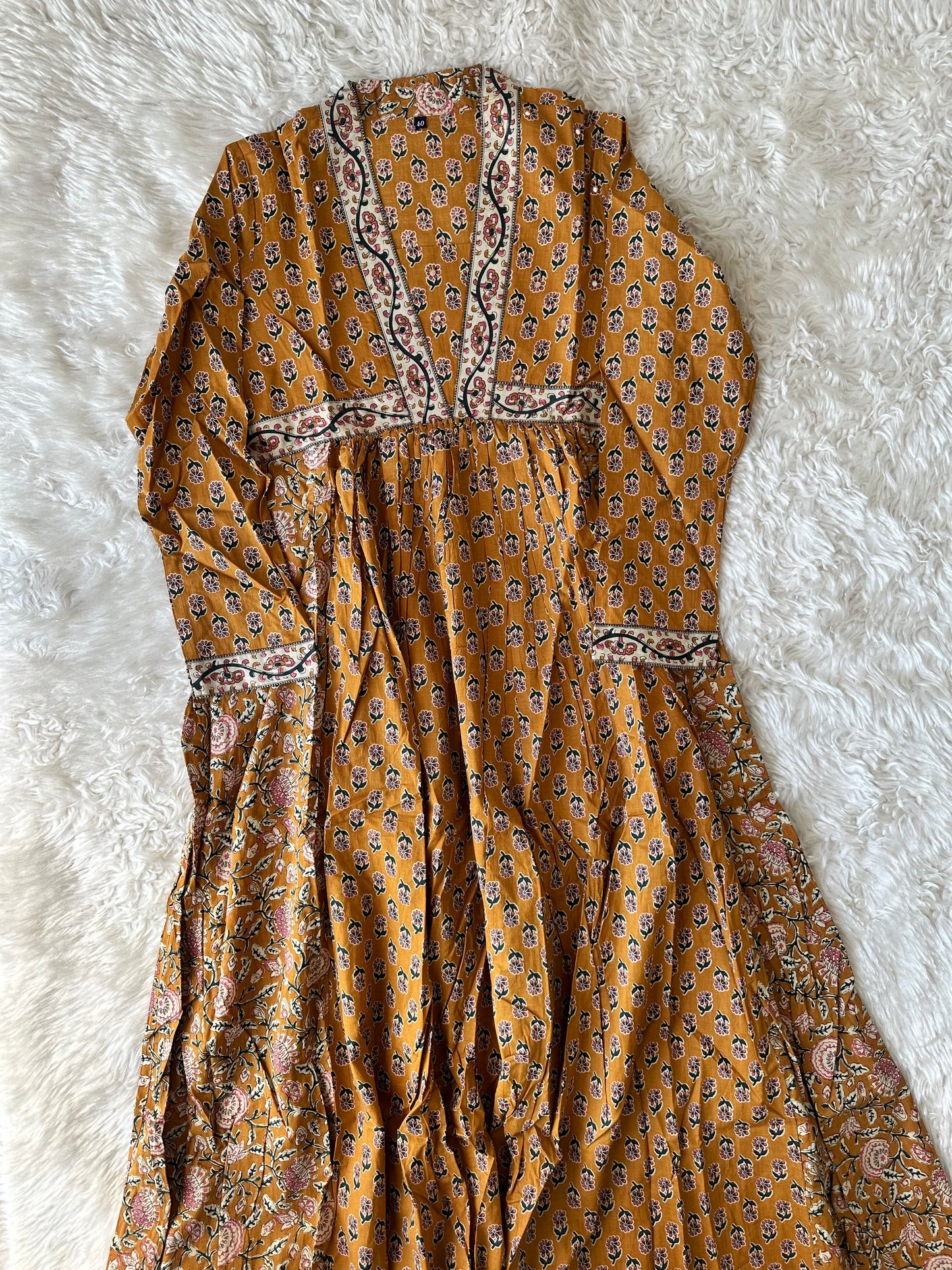 Premium Cotton Alia Flare Kurti
