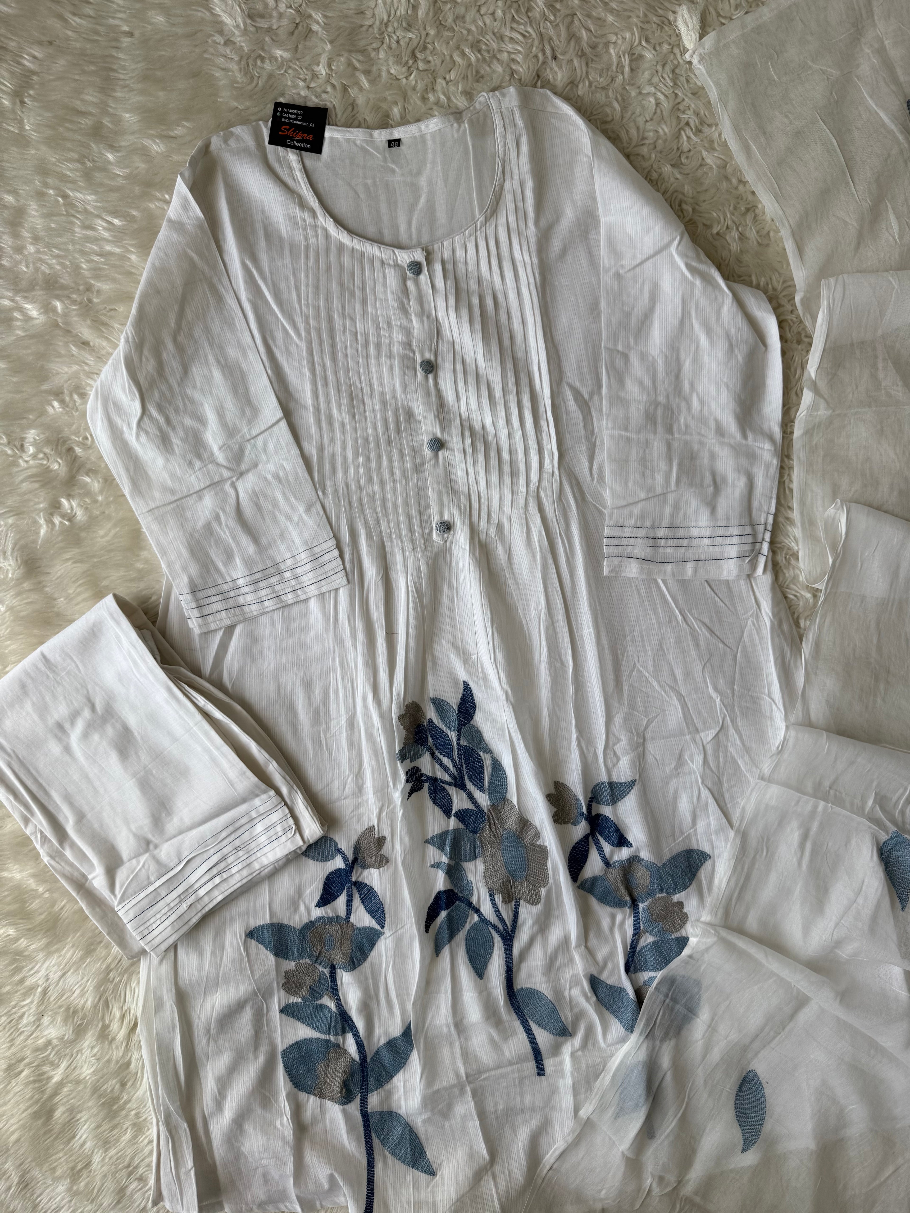 Premium Cotton Thread Work Collection