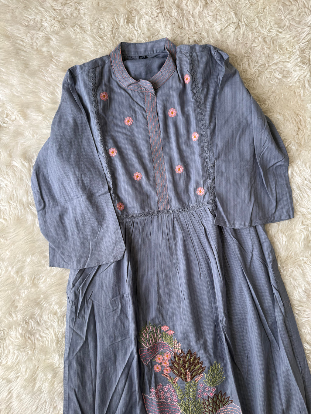 Premium Mul Cotton Thread Work Collection
