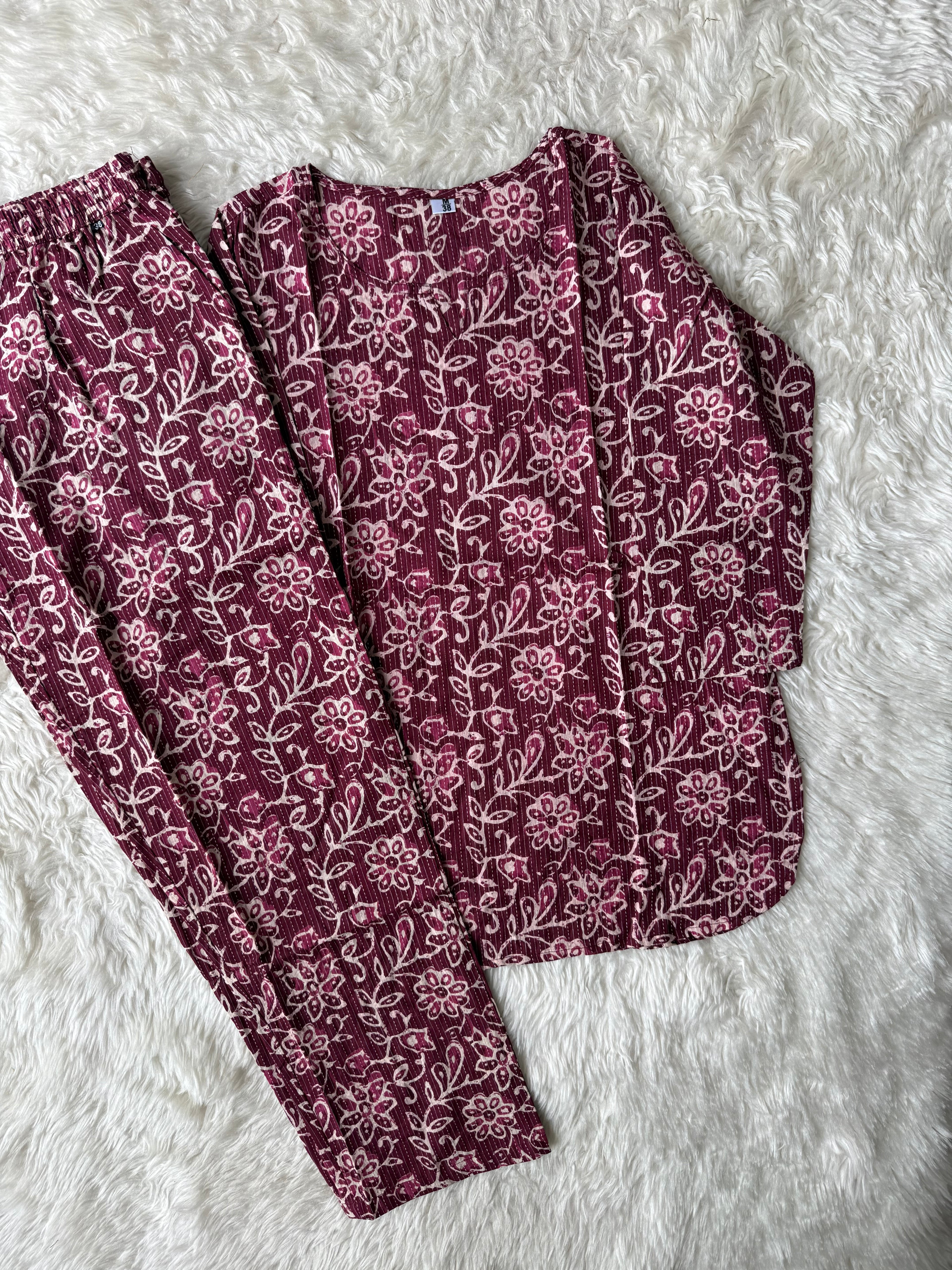 Pure Cotton Lounge Wear