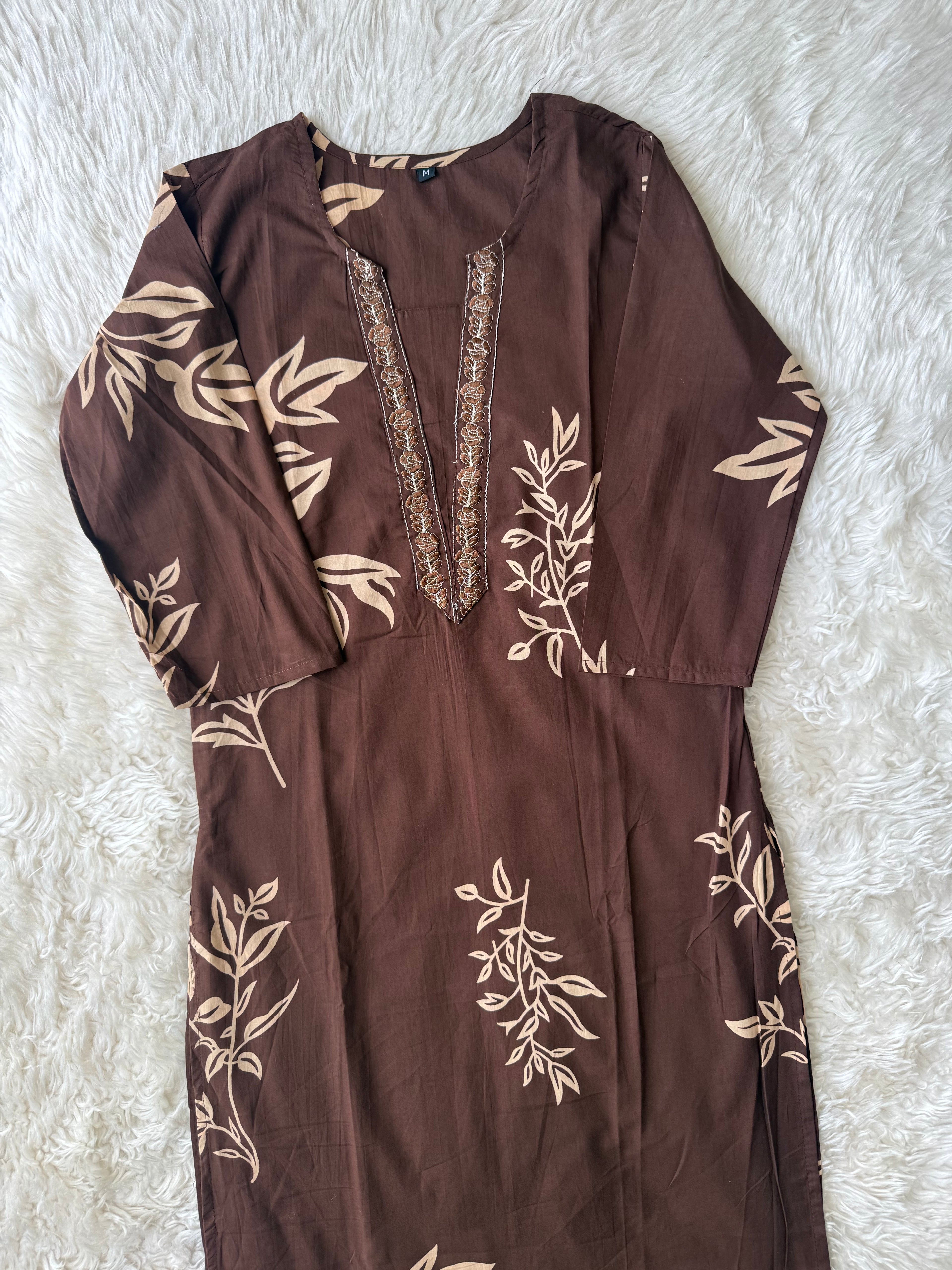 Budget Friendly Kurti Pant Dupatta Set