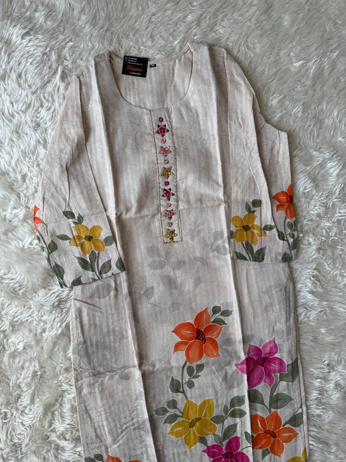 Premium Mul Cotton Thread Work Collection