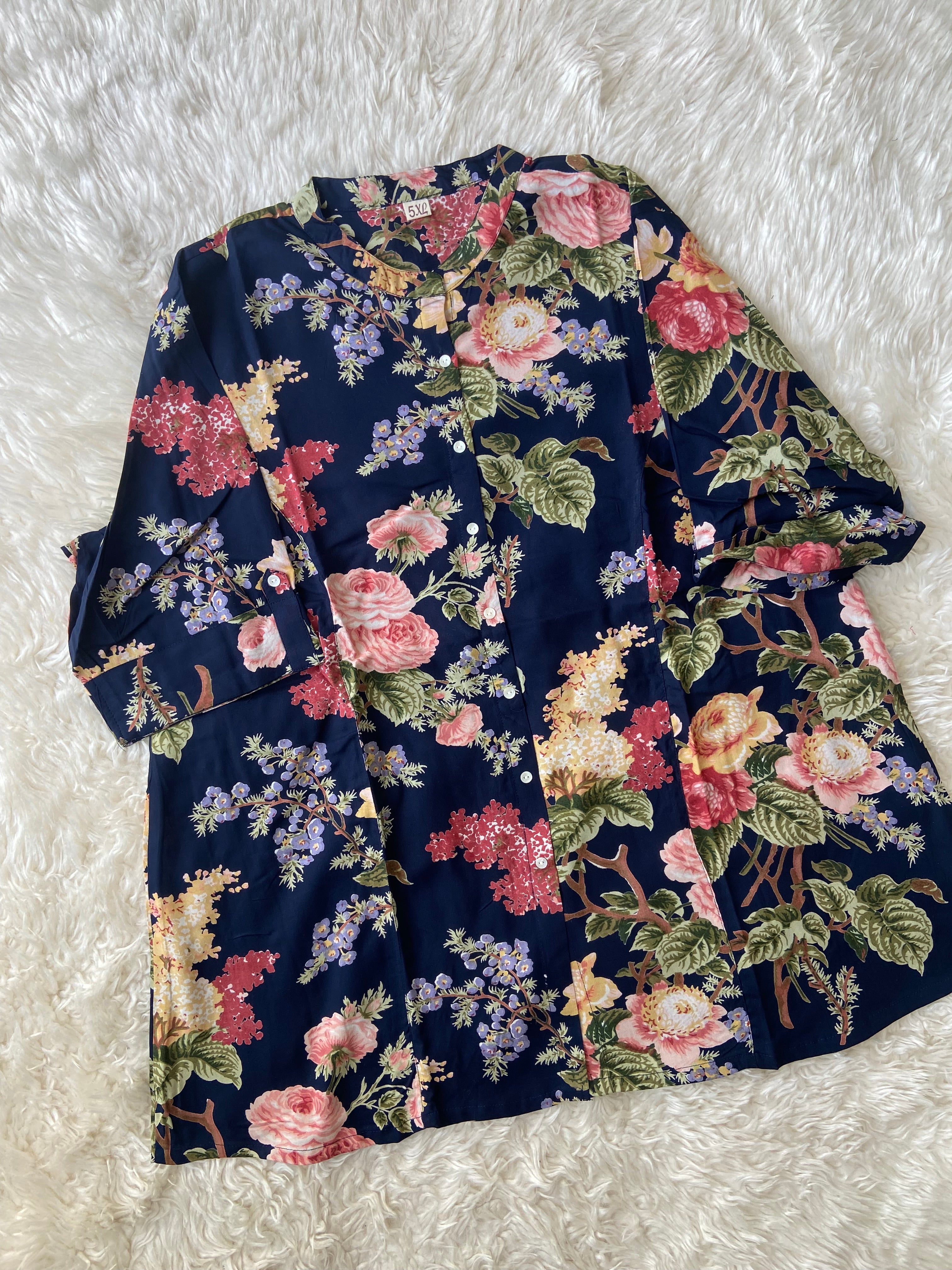“Plus Size” Heavy Rayon Short Kurti