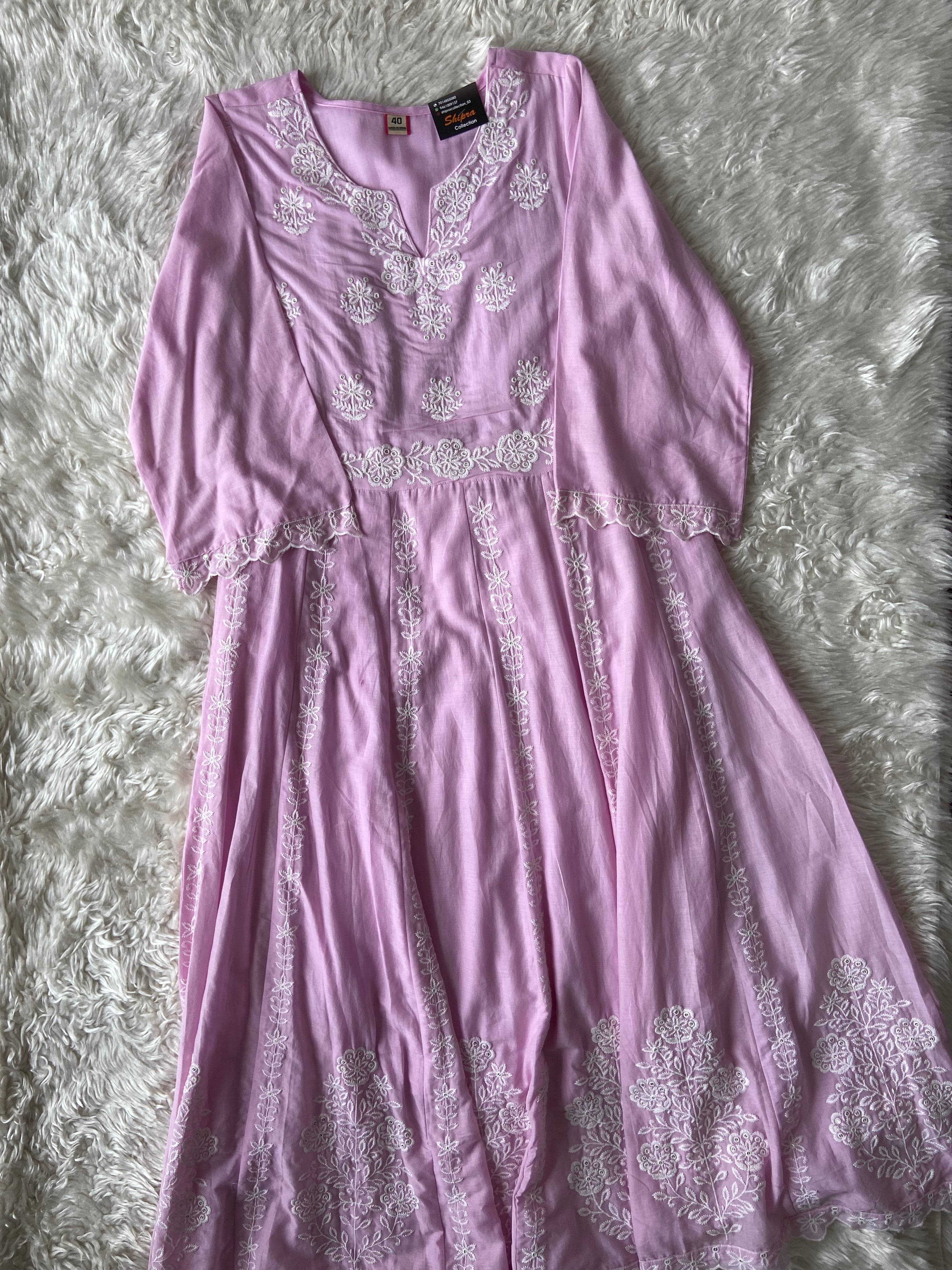 Premium Mul Cotton Thread Work Collection