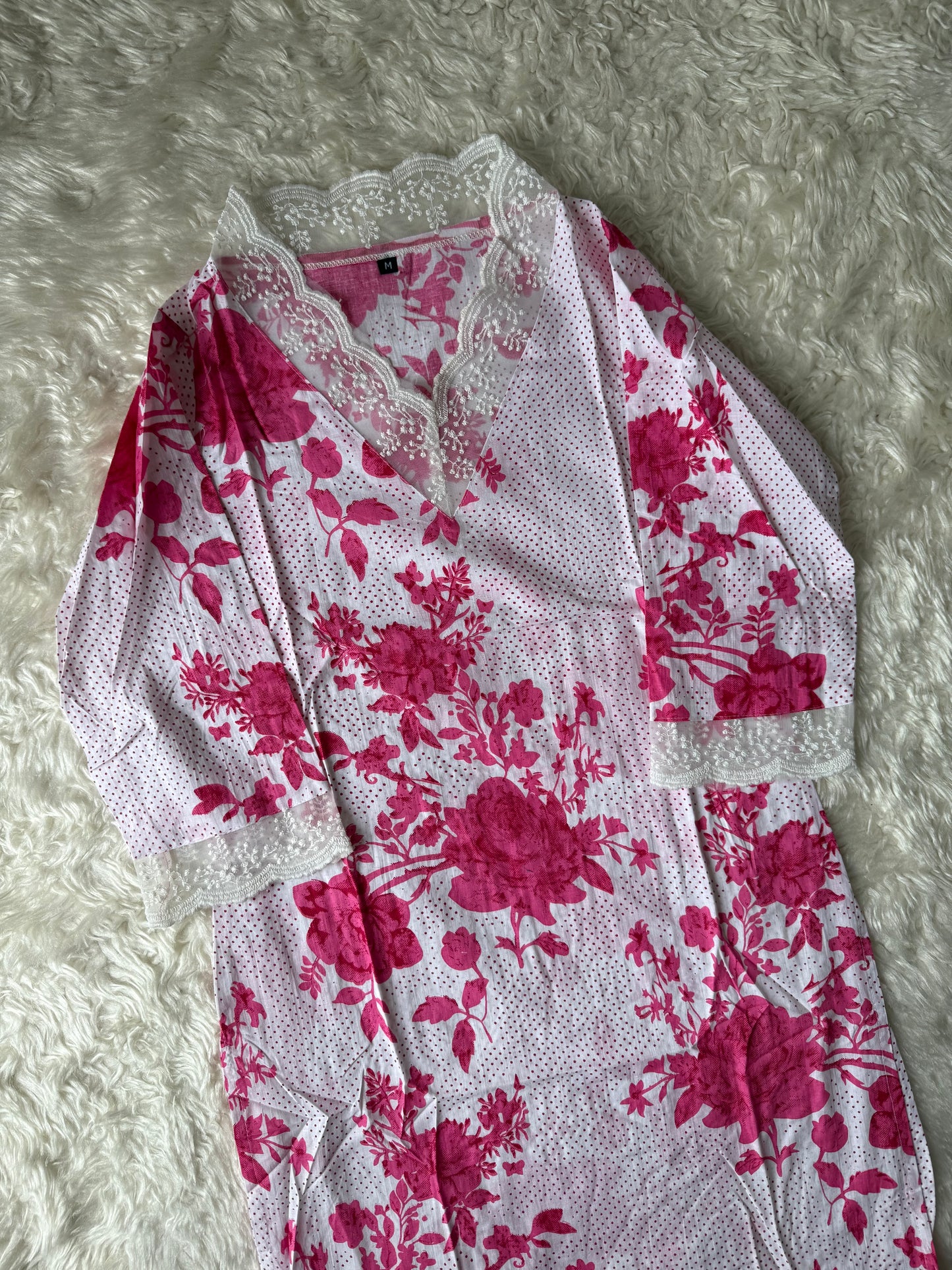 Cotton Kurti Pant Set